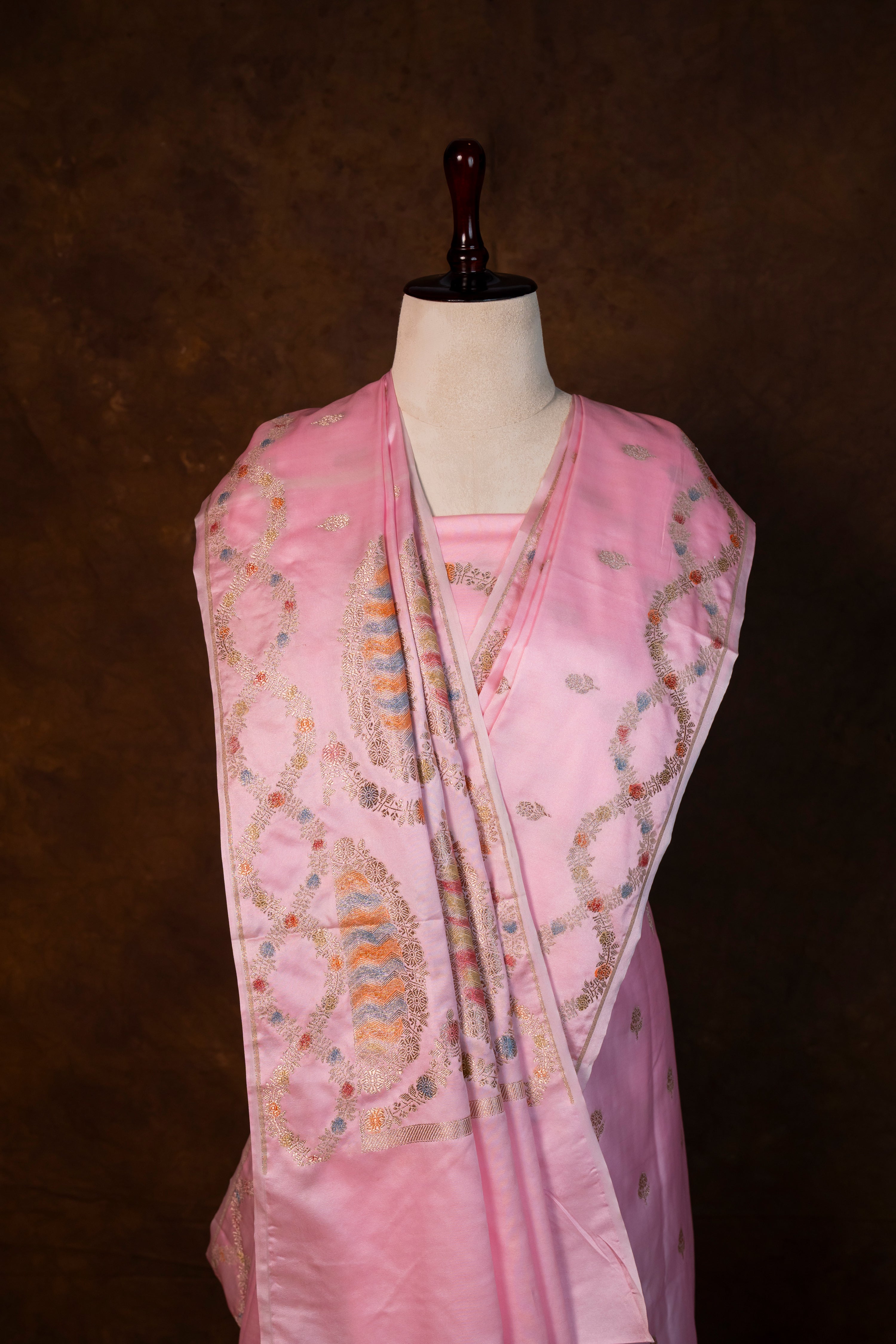 Banarasi Mashru Silk Saree - AMAS3013