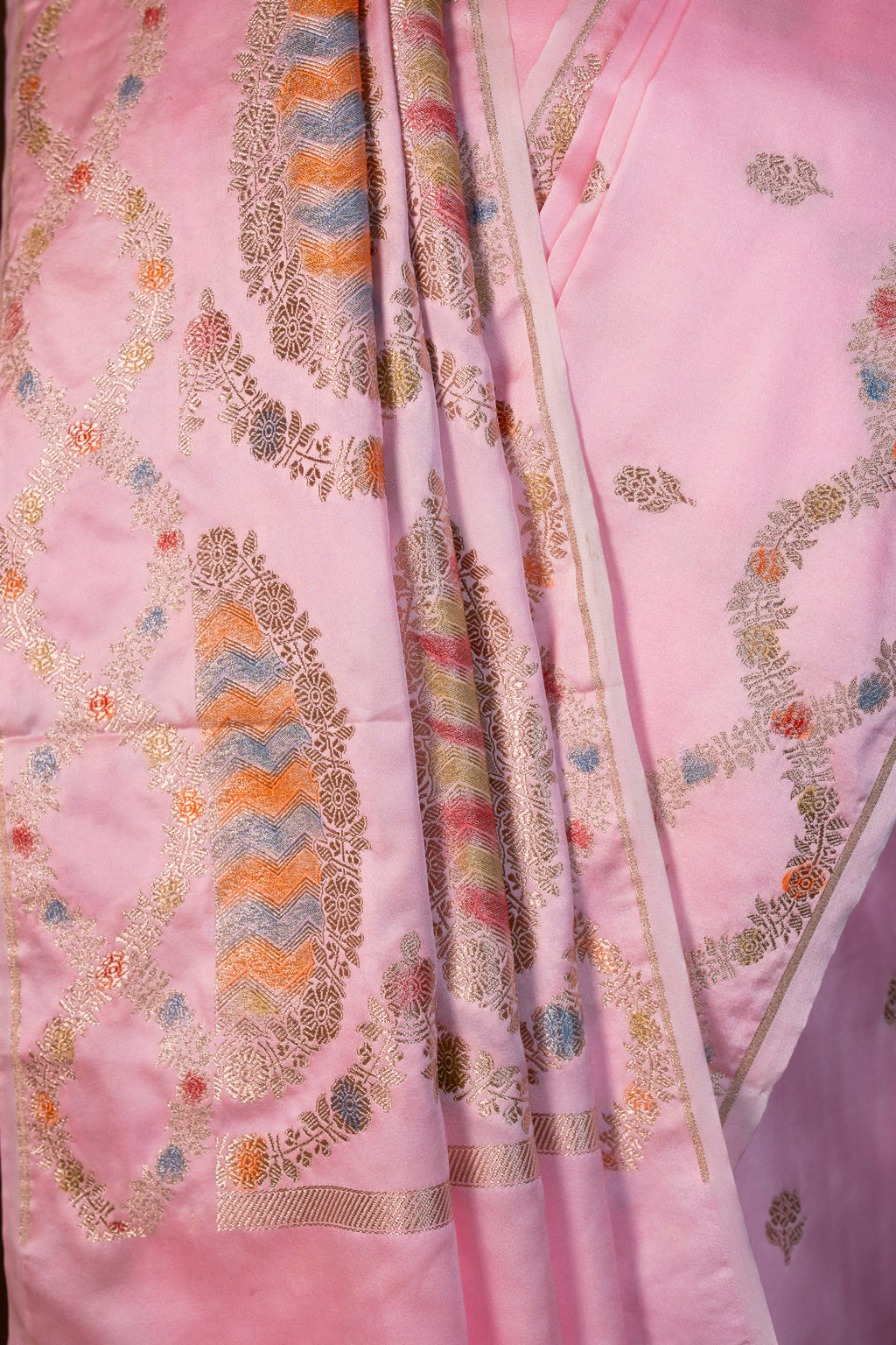 Banarasi Mashru Silk Saree - AMAS3013
