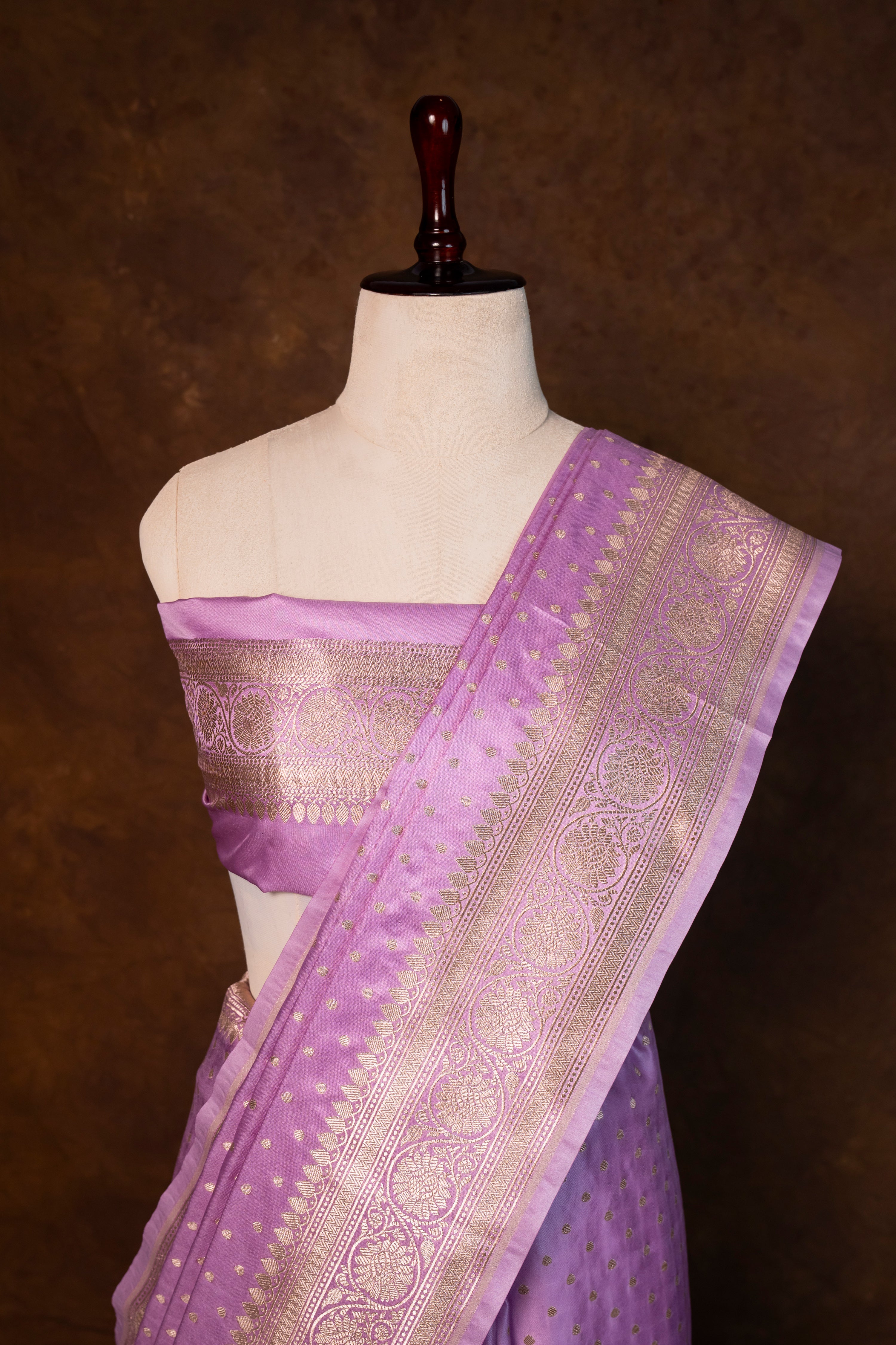 Banarasi Mashru Silk Saree - AMAS3114