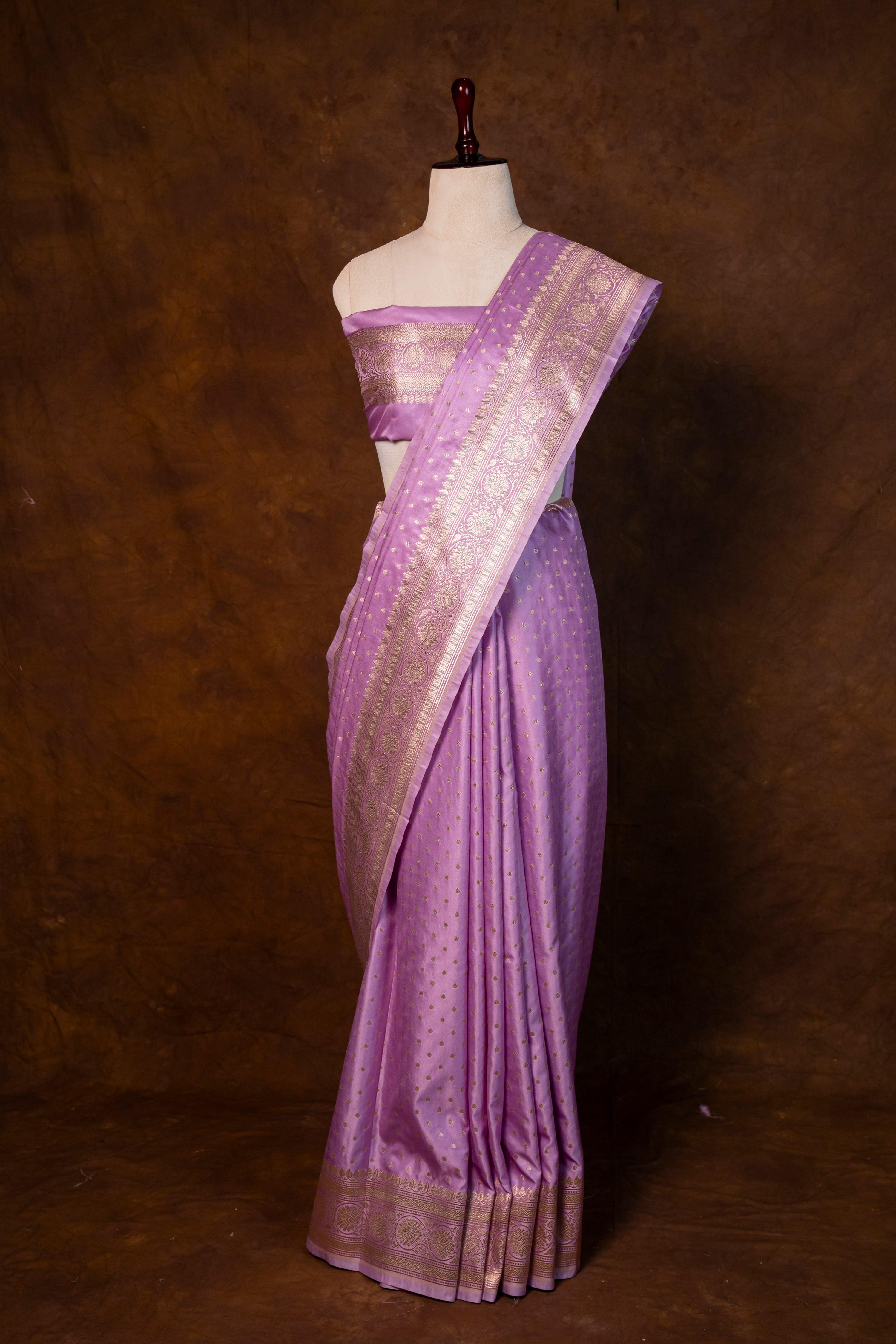 Banarasi Mashru Silk Saree - AMAS3114