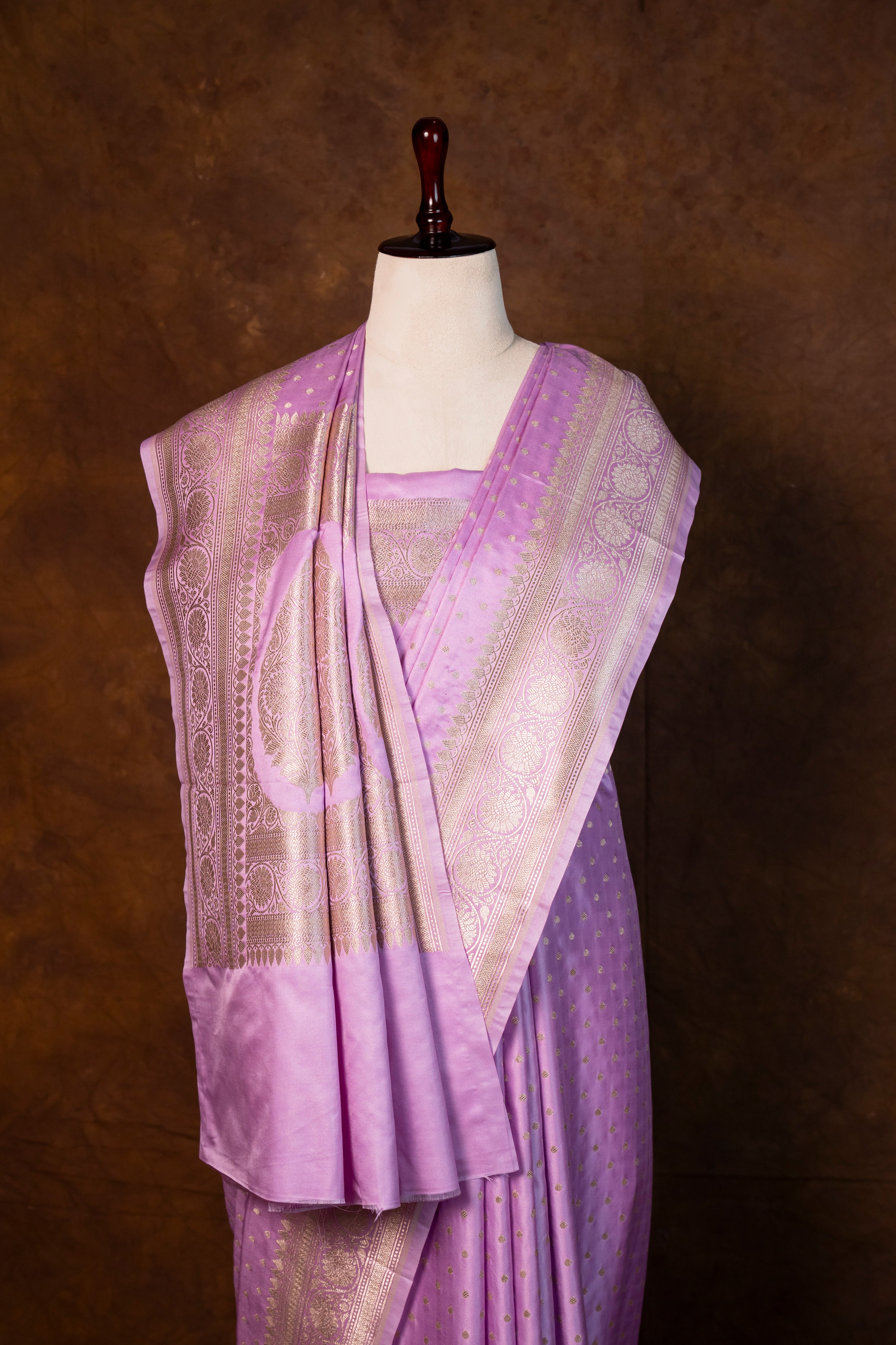 Banarasi Mashru Silk Saree - AMAS3114