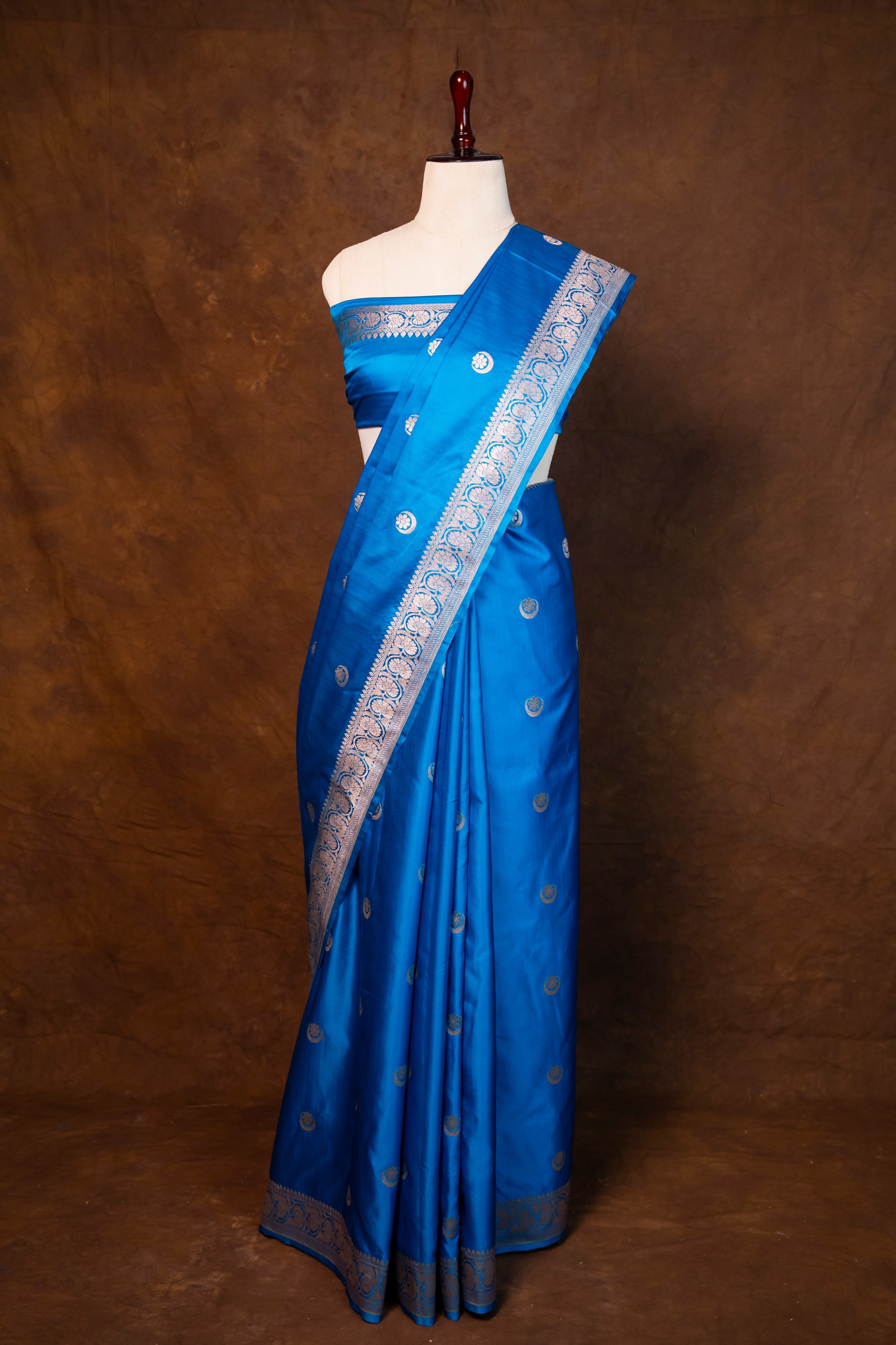 Banarasi Mashru Silk Saree - AMAS3418