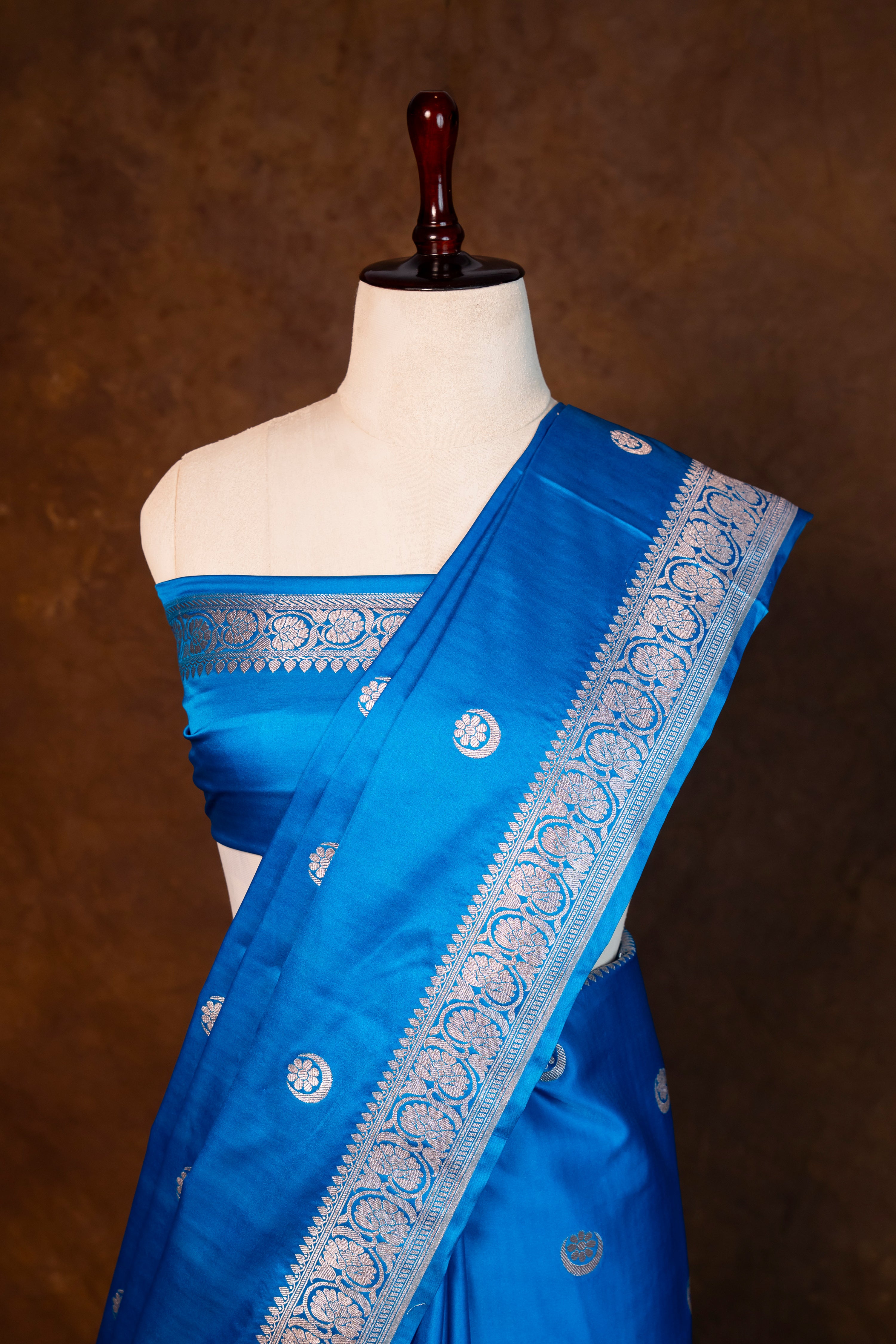 Banarasi Mashru Silk Saree - AMAS3418