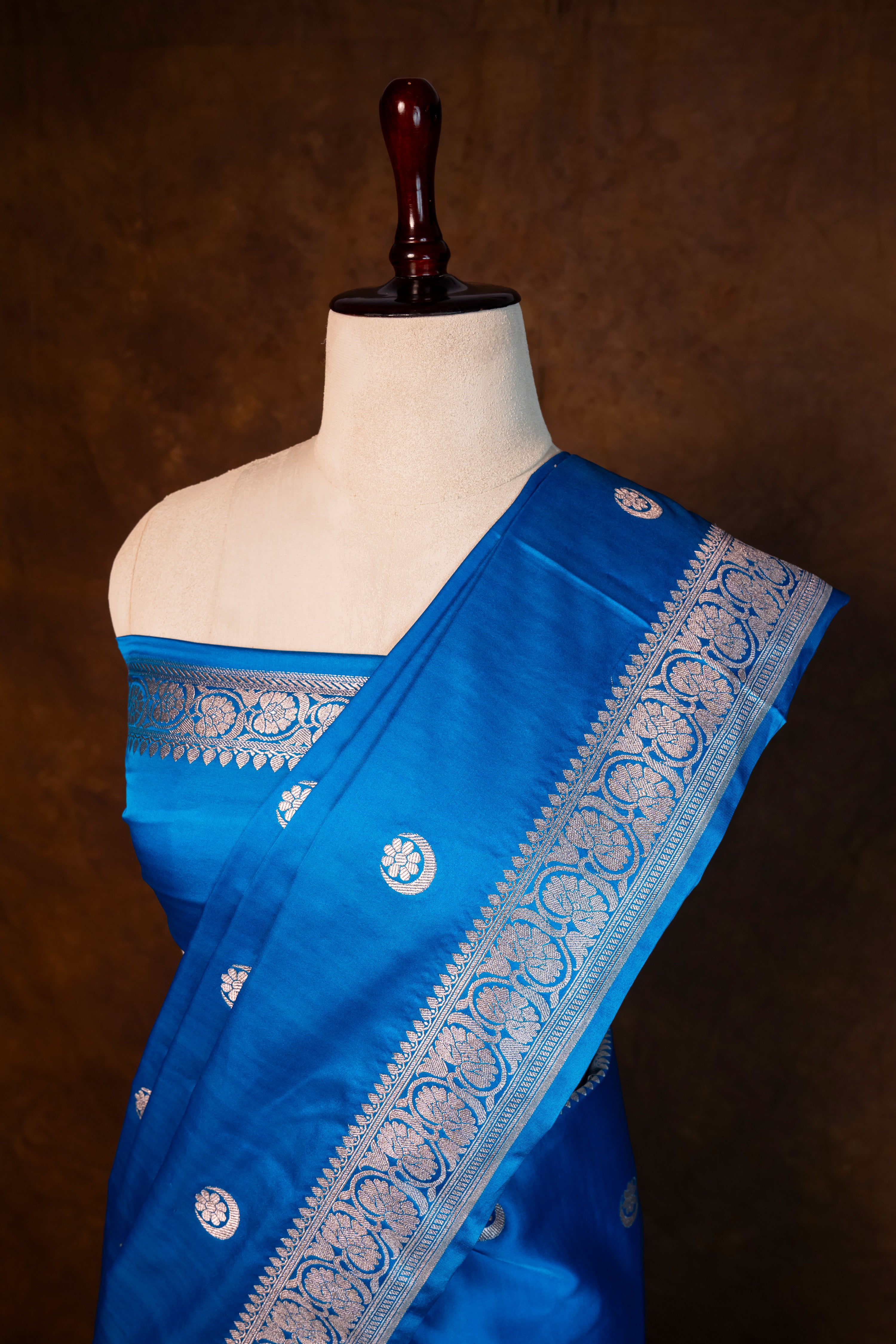 Banarasi Mashru Silk Saree - AMAS3418