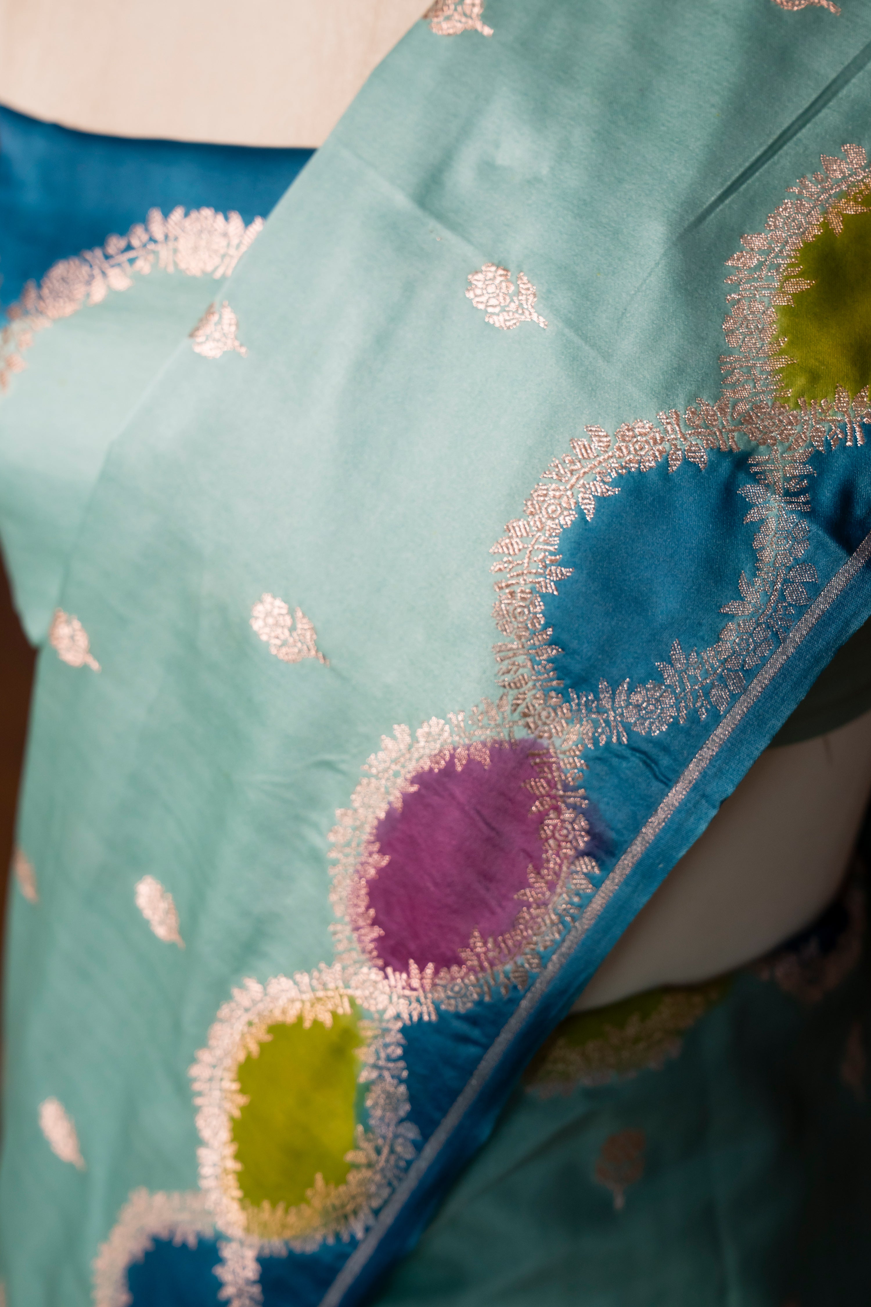 Banarasi Mashru Silk Saree - AMAS3620