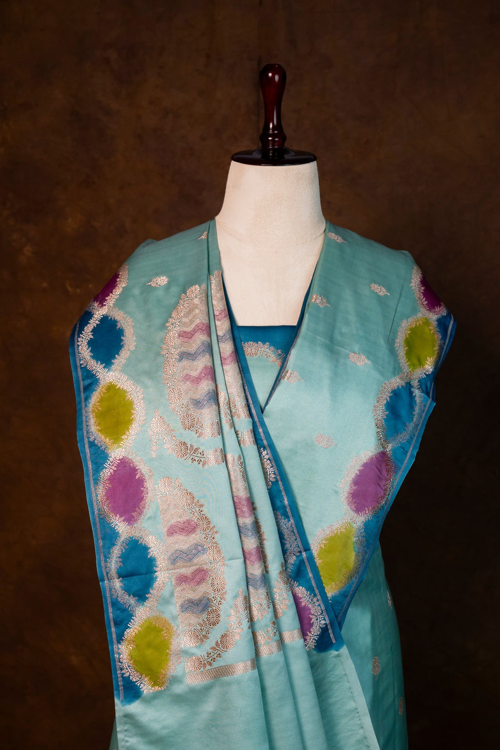 Banarasi Mashru Silk Saree - AMAS3620