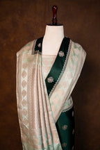 Banarasi Mashru Silk Saree - AMAS3721