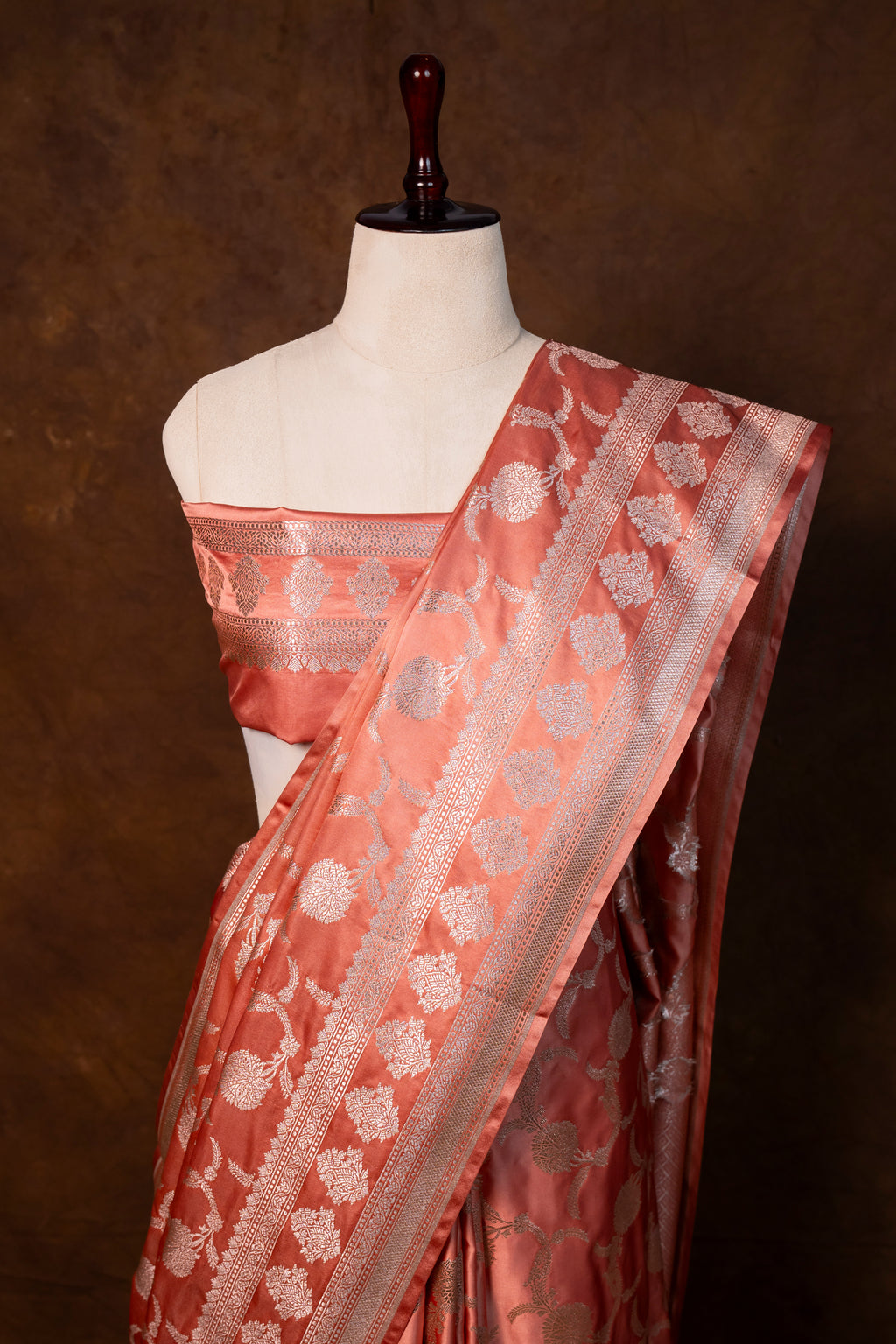 Banarasi Mashru Silk Saree - AMAS3822