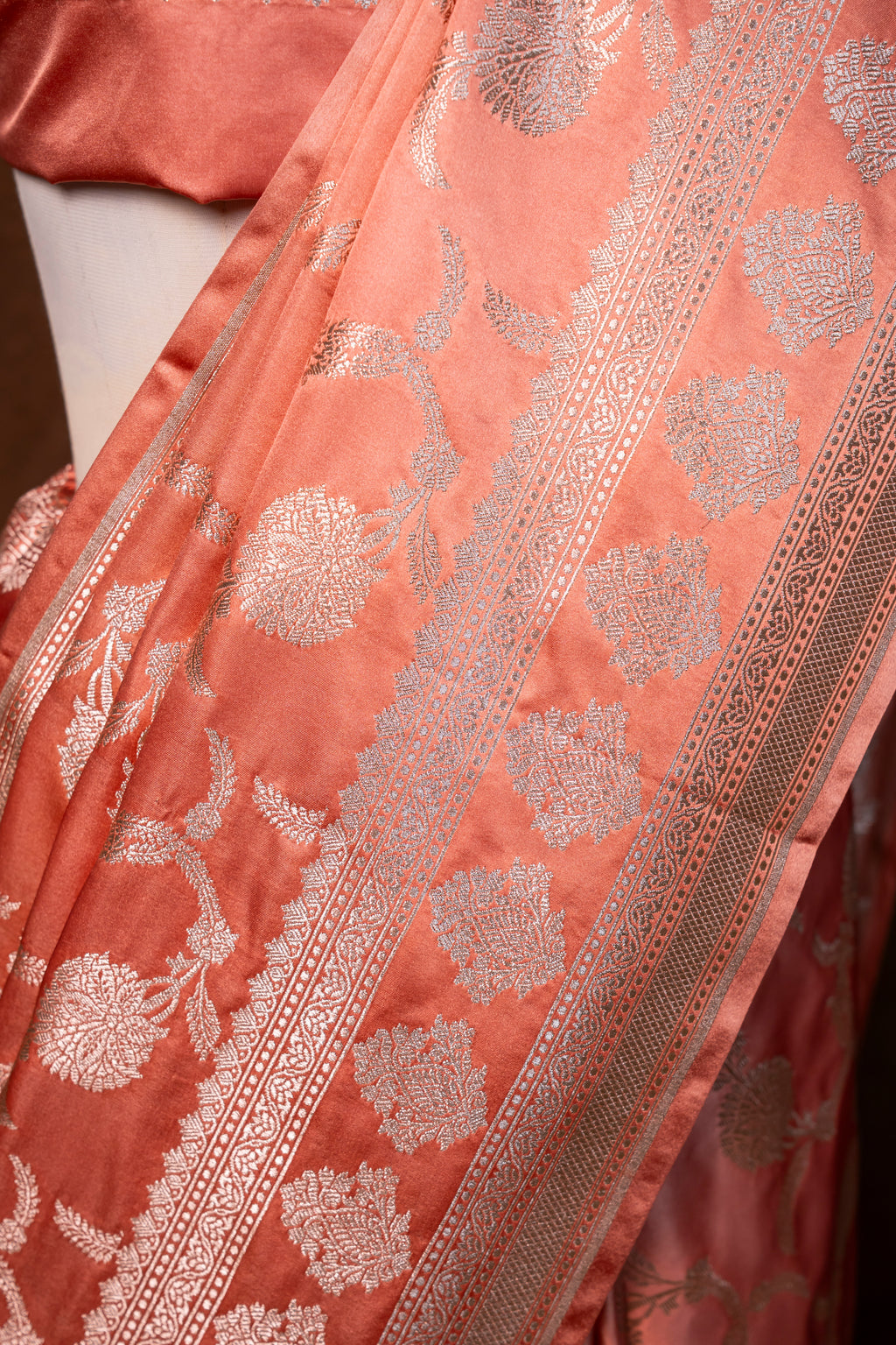 Banarasi Mashru Silk Saree - AMAS3822