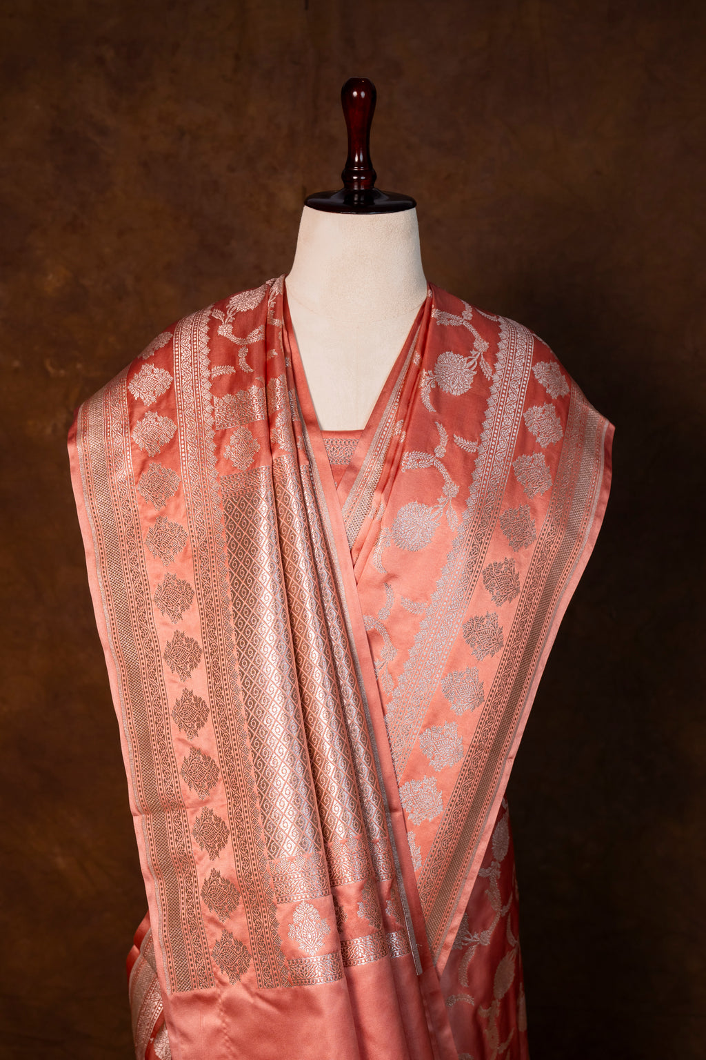 Banarasi Mashru Silk Saree - AMAS3822