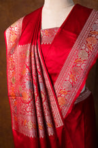 Banarasi Mashru Silk Saree - AMAS5134