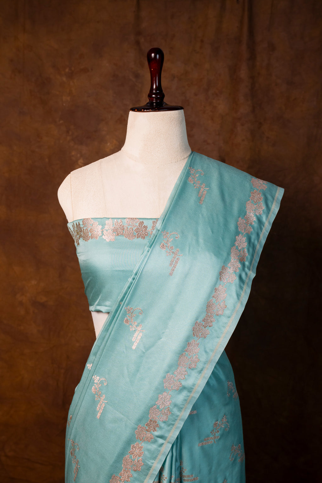 Banarasi Mashru Silk Saree - AMAS1305