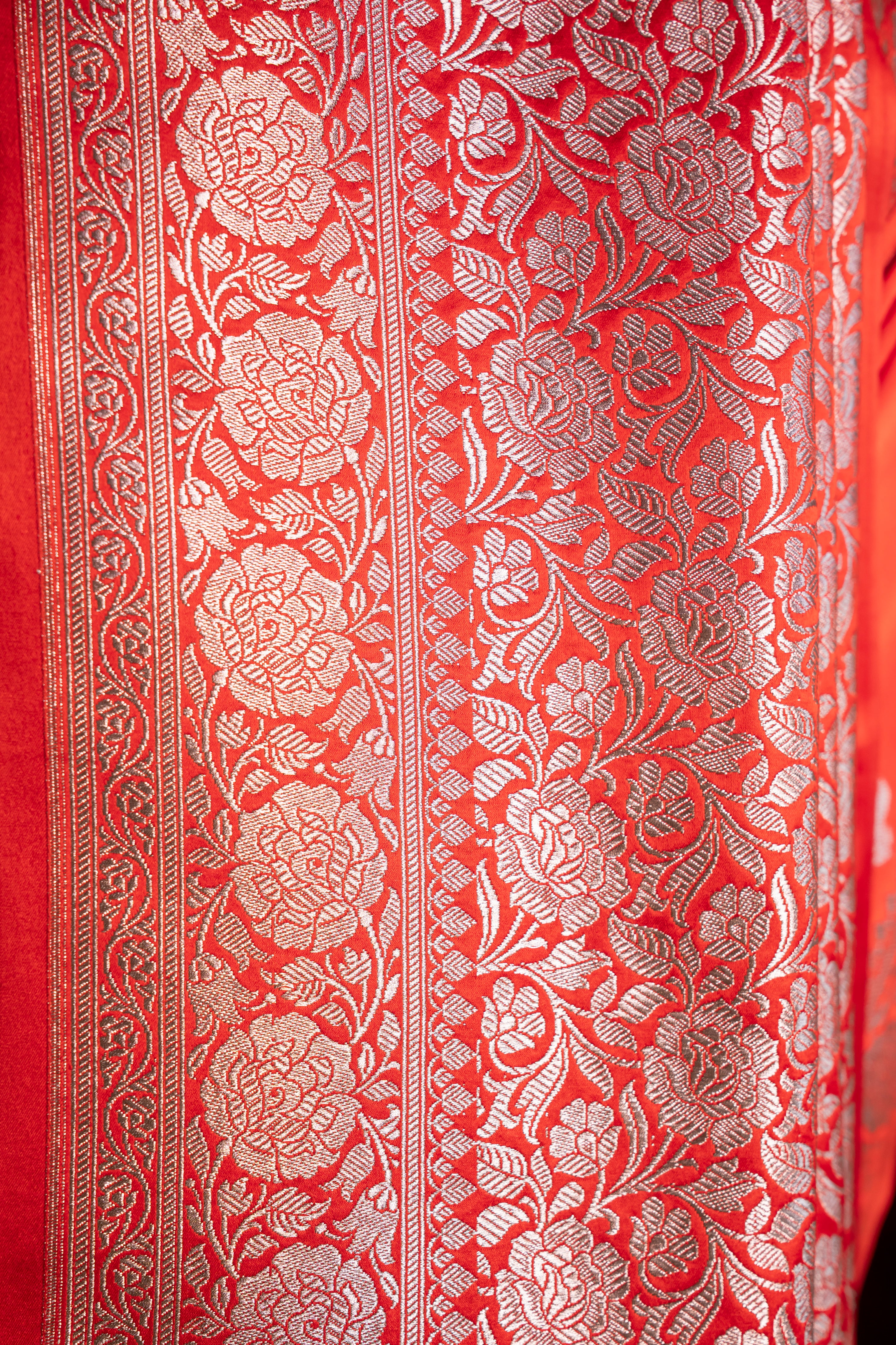 Banarasi Mashru Silk Saree - AMAS3923