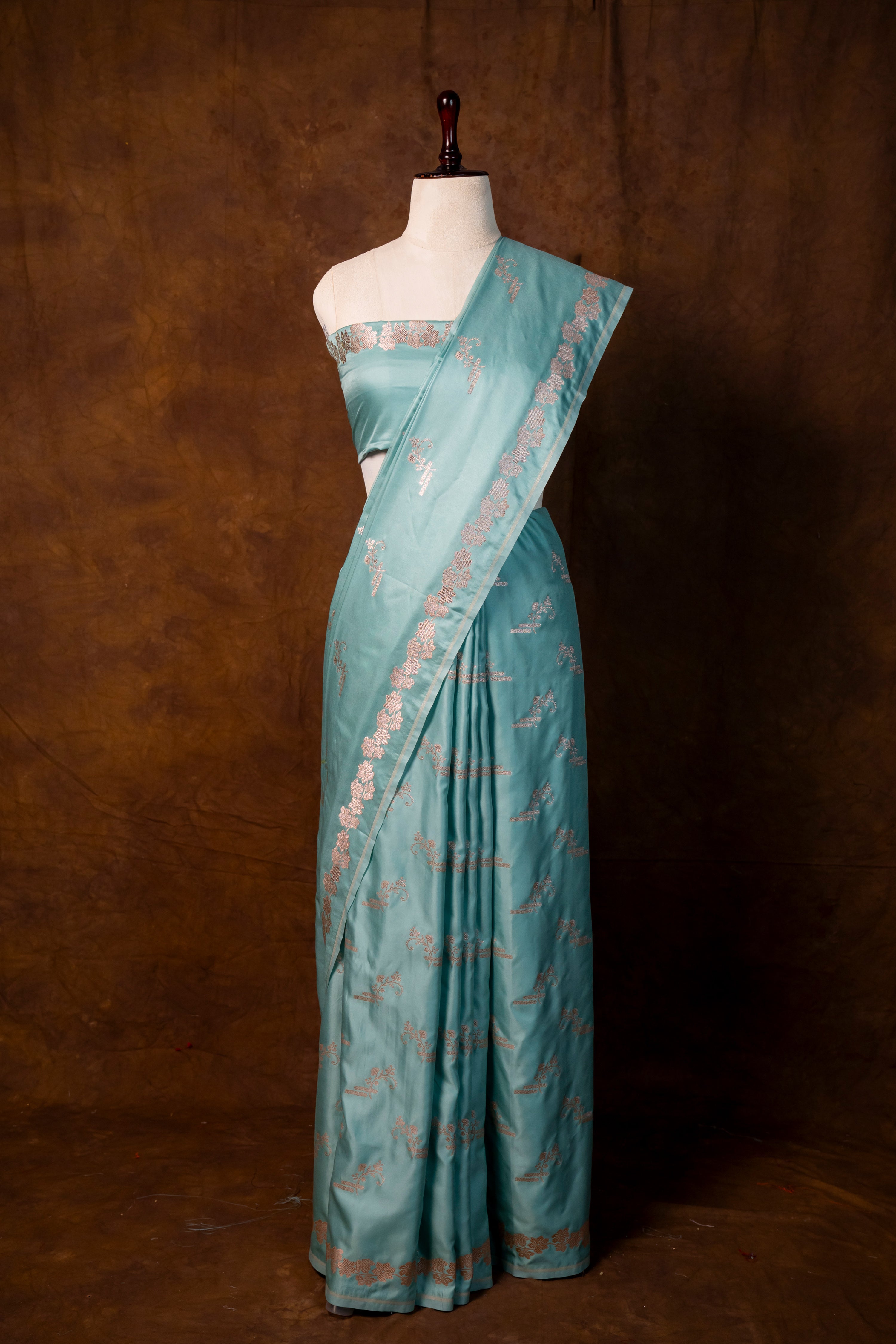 Banarasi Mashru Silk Saree - AMAS1305