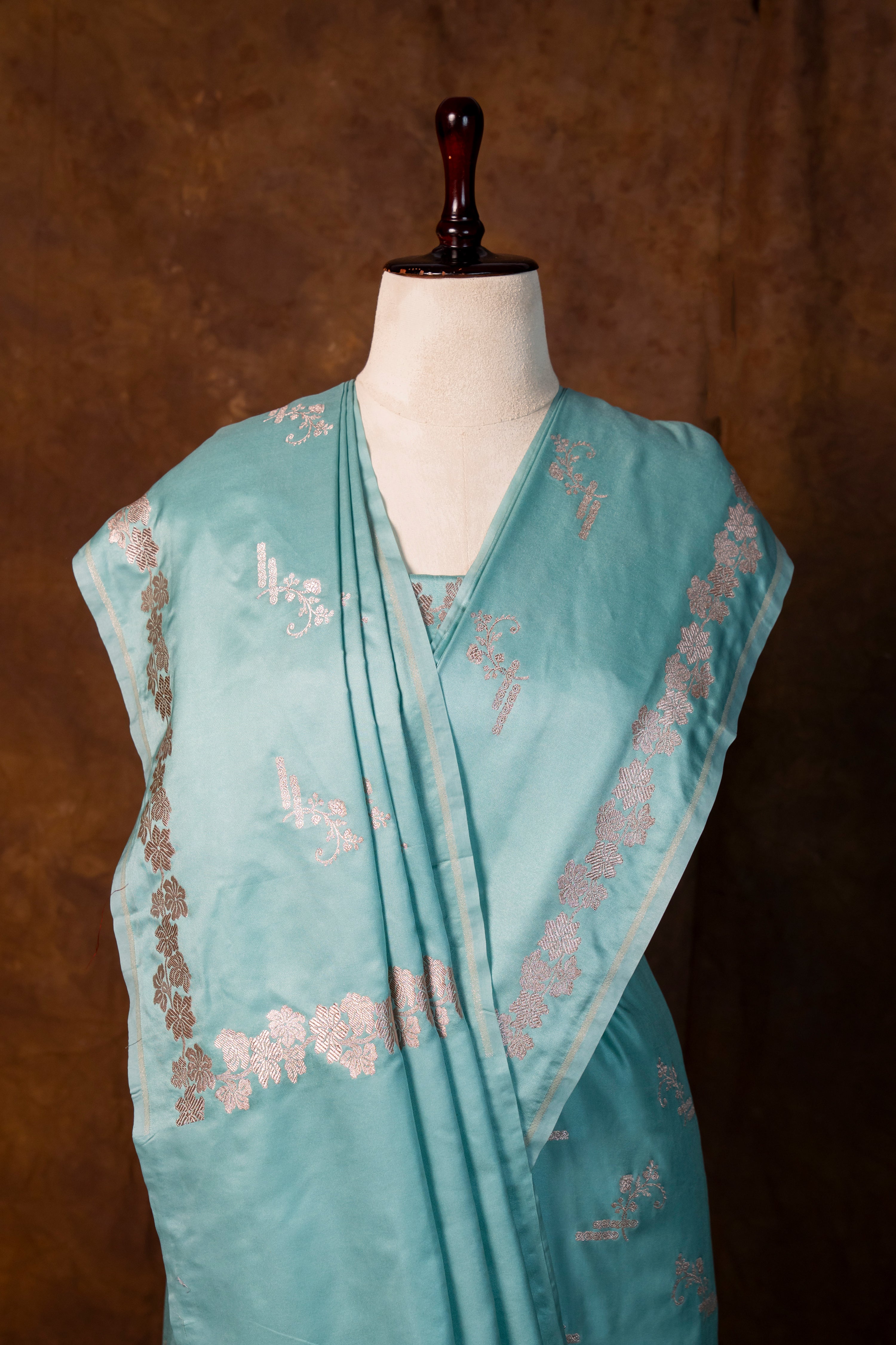Banarasi Mashru Silk Saree - AMAS1305