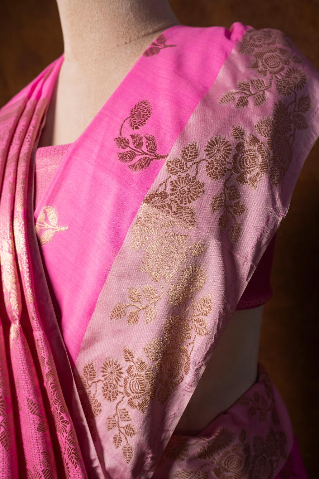 Banarasi Mashru Silk Saree - AMAS4024