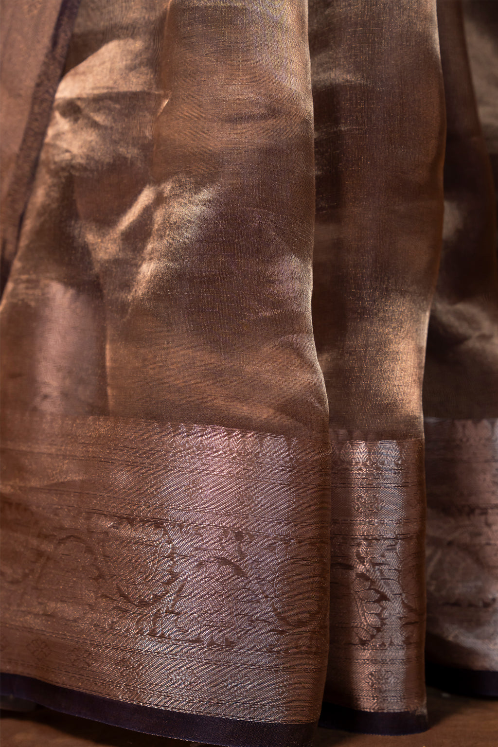 Banarasi Handloom Tissue Silk Saree - ATIS11109