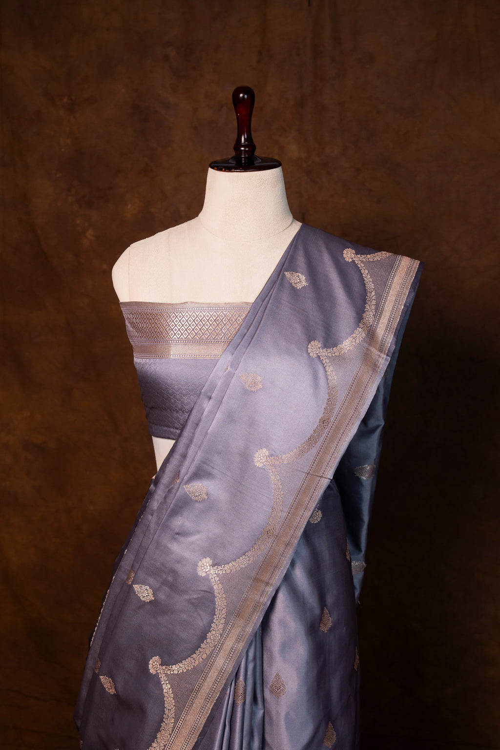 Banarasi Mashru Silk Saree - AMAS4327
