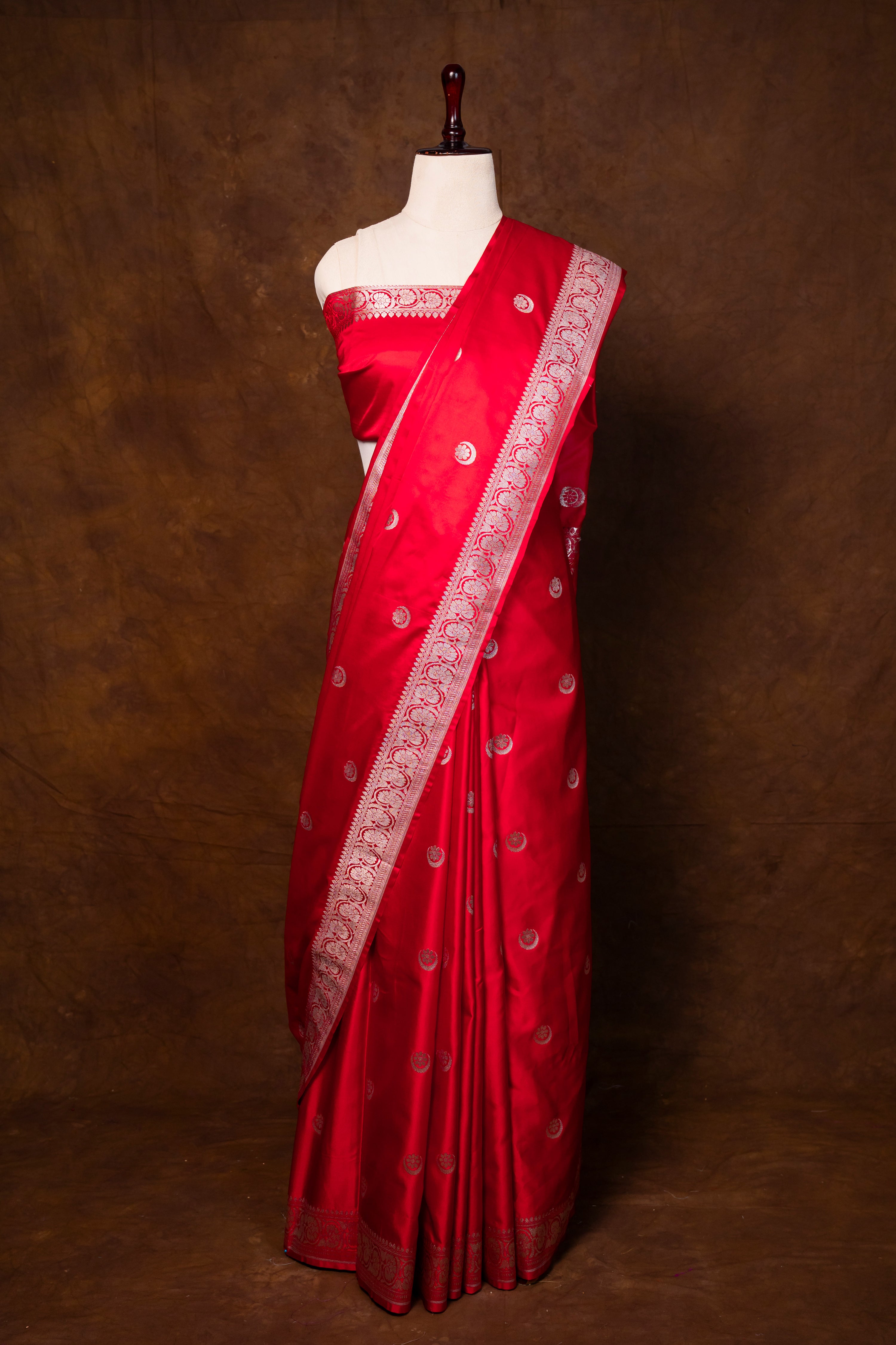 Banarasi Mashru Silk Saree - AMAS4528