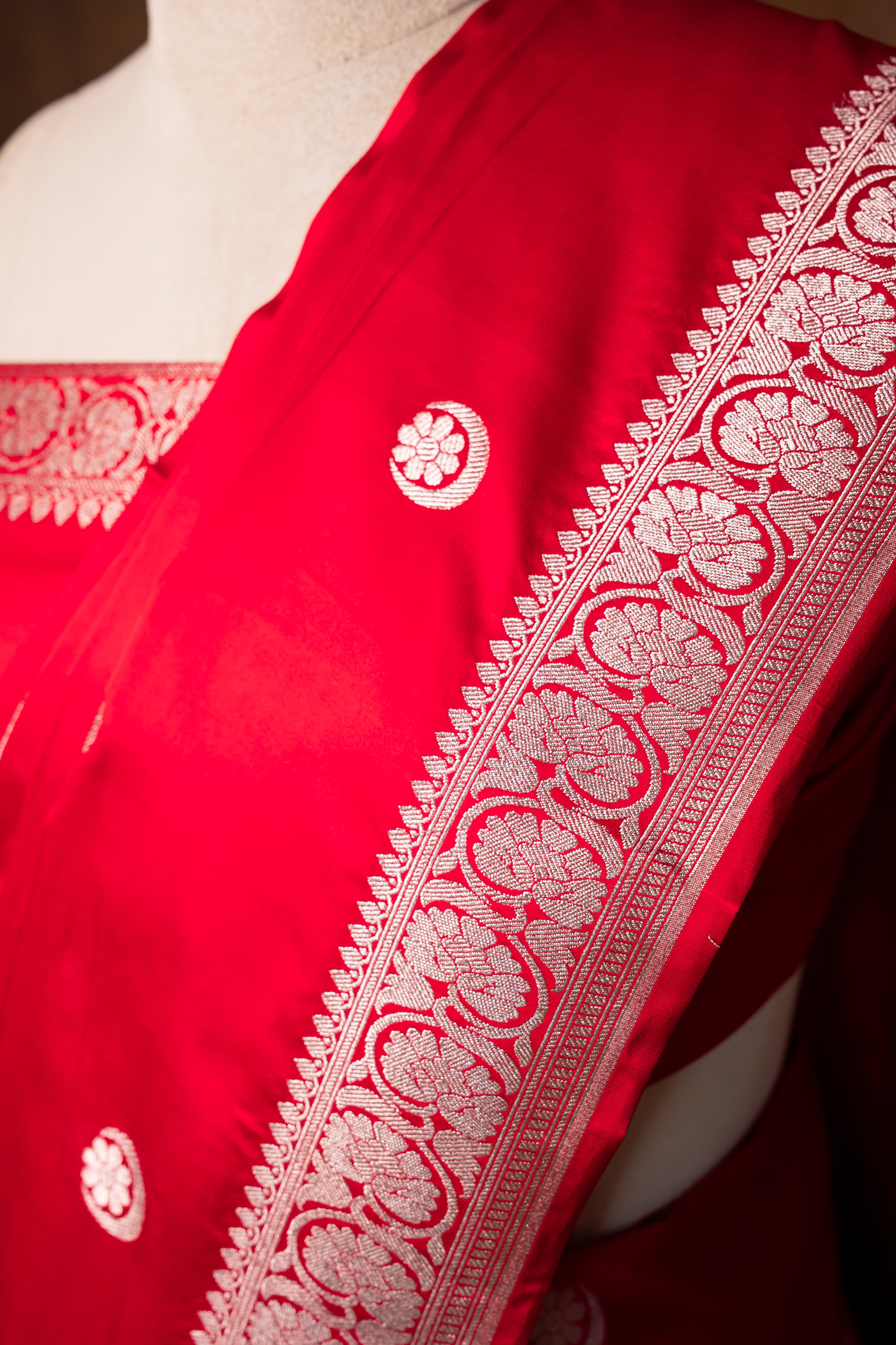 Banarasi Mashru Silk Saree - AMAS4528
