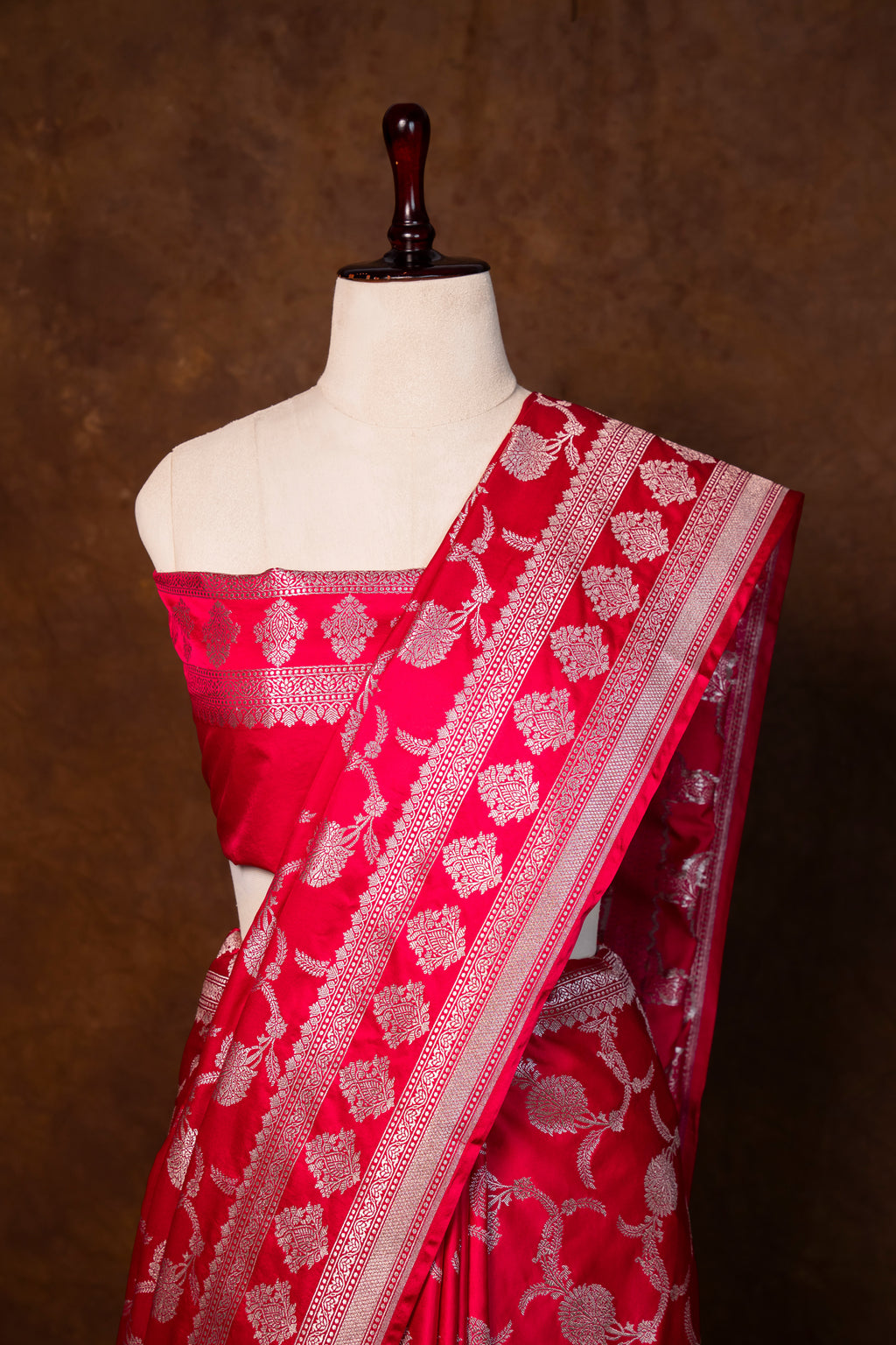 Banarasi Mashru Silk Saree - AMAS4730