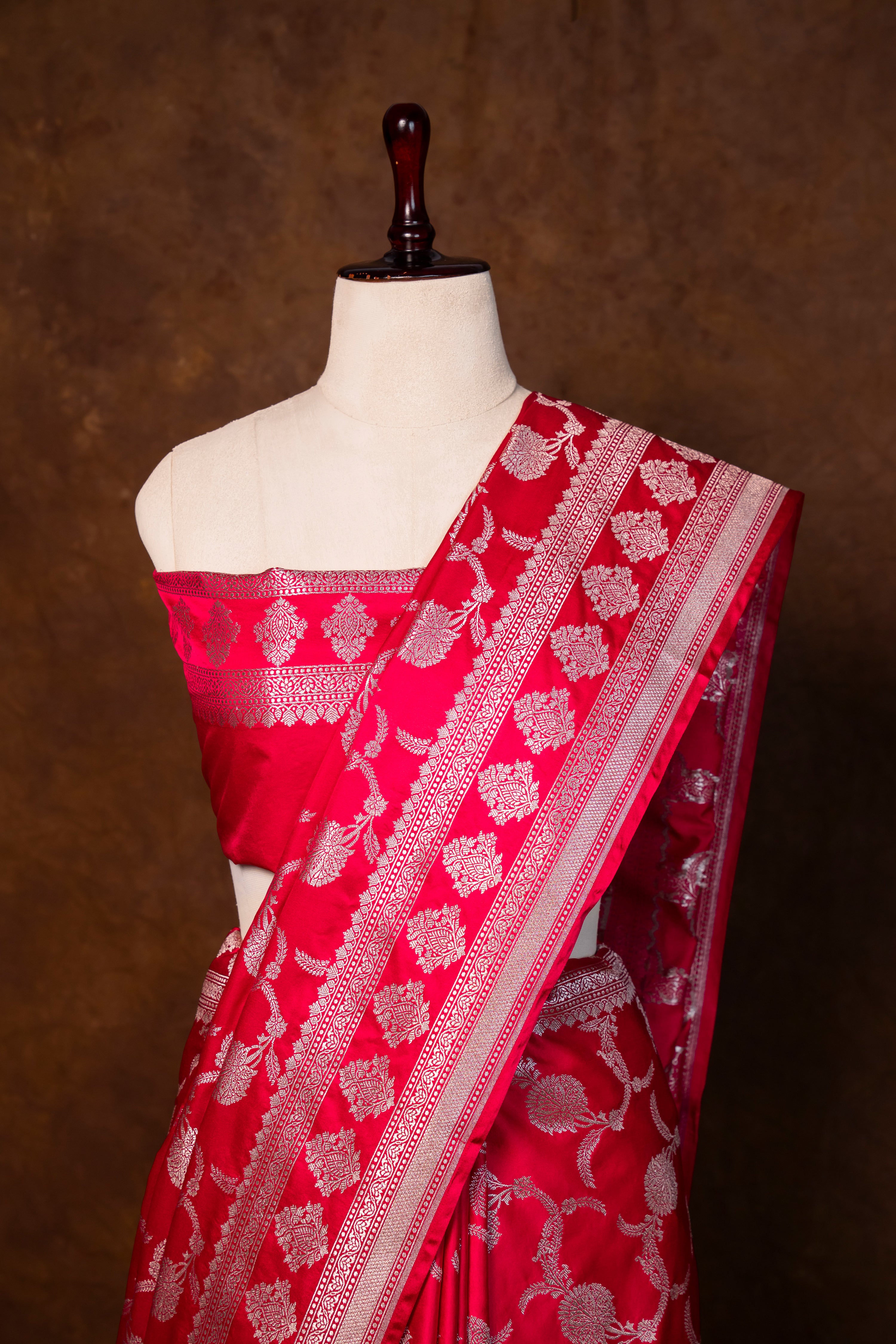 Banarasi Mashru Silk Saree - AMAS4730