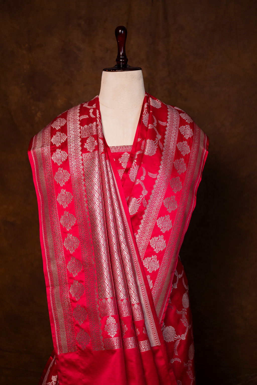 Banarasi Mashru Silk Saree - AMAS4730