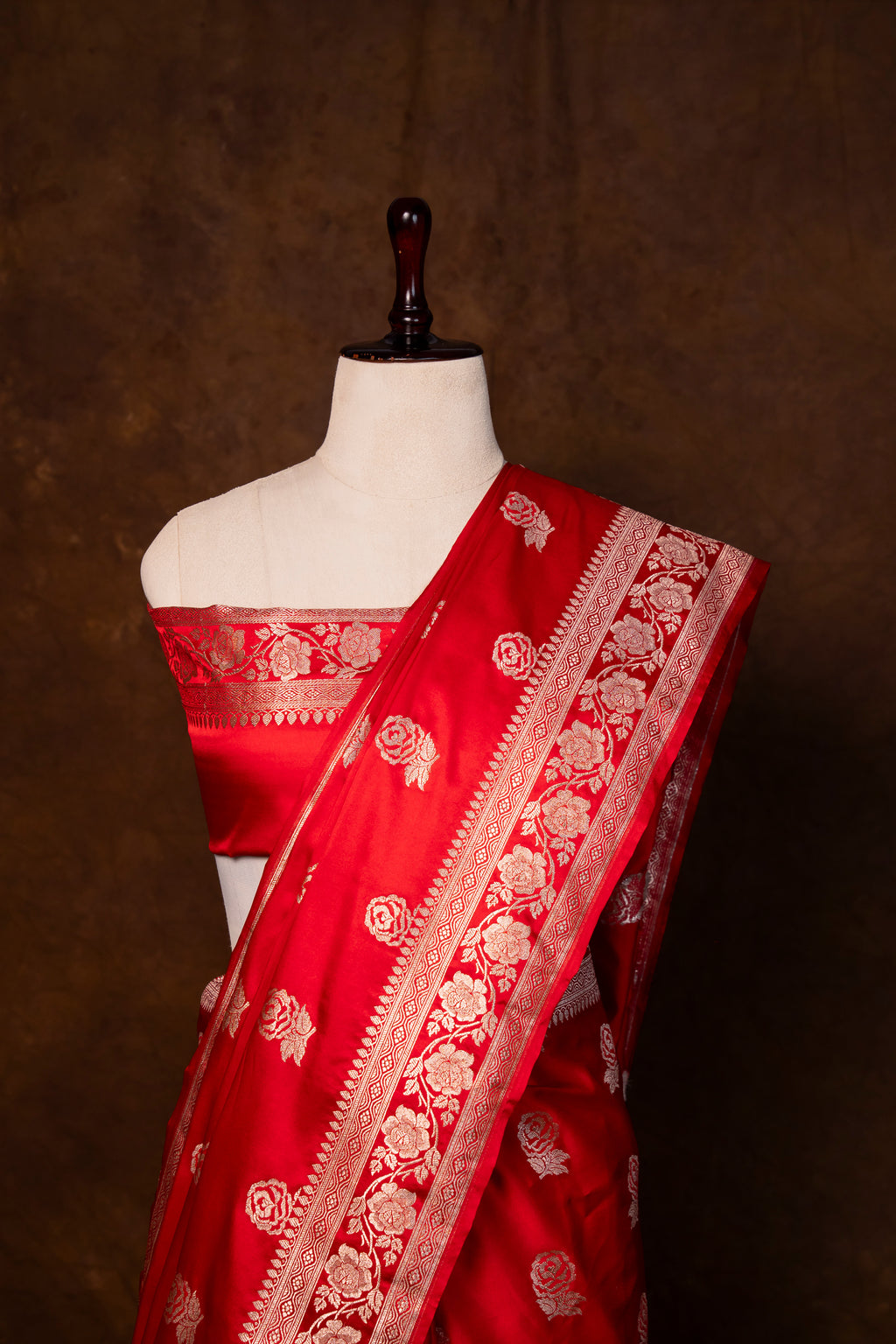 Banarasi Mashru Silk Saree - AMAS4629