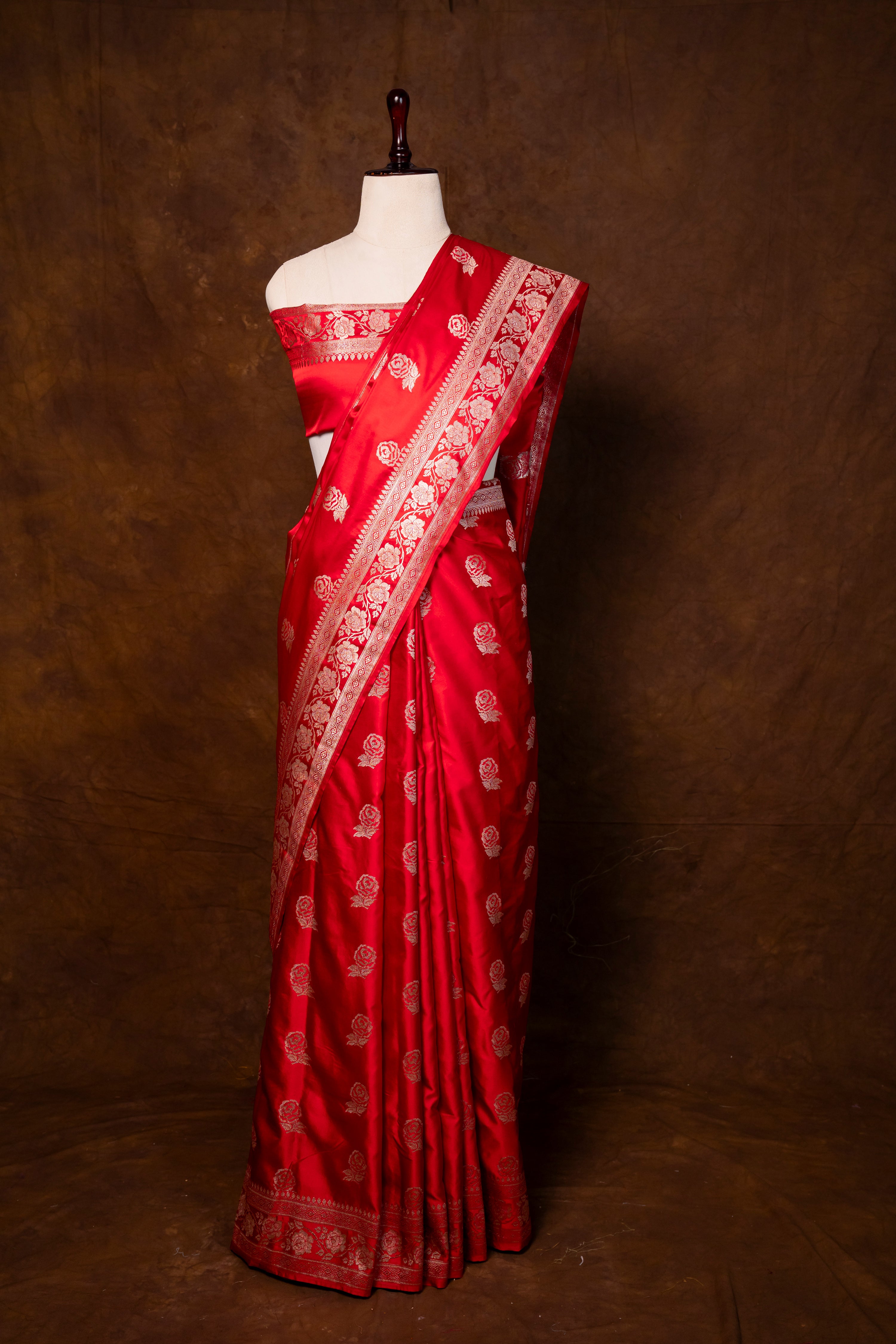 Banarasi Mashru Silk Saree - AMAS4629