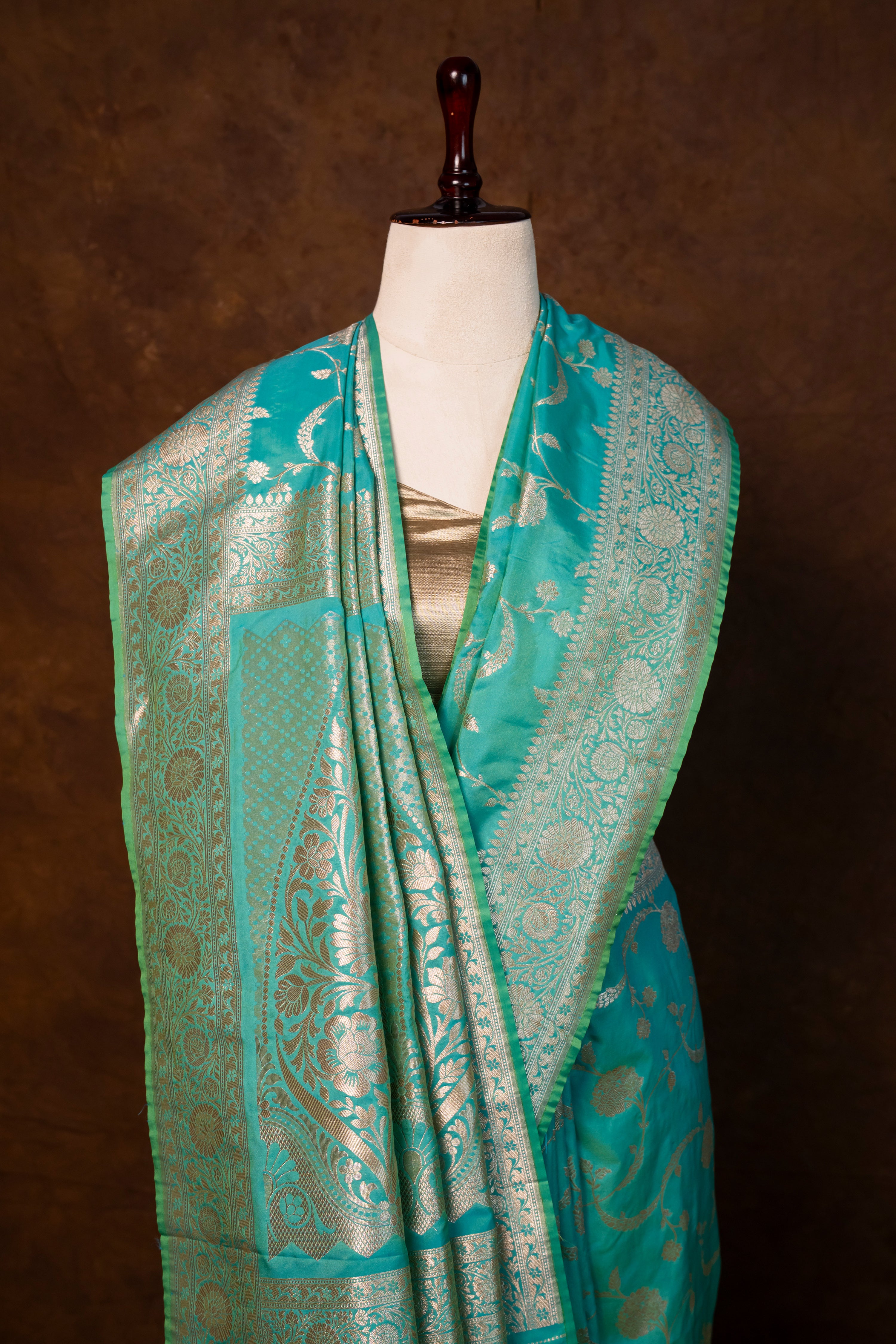 Banarasi Mashru Silk Saree - AMAS7004