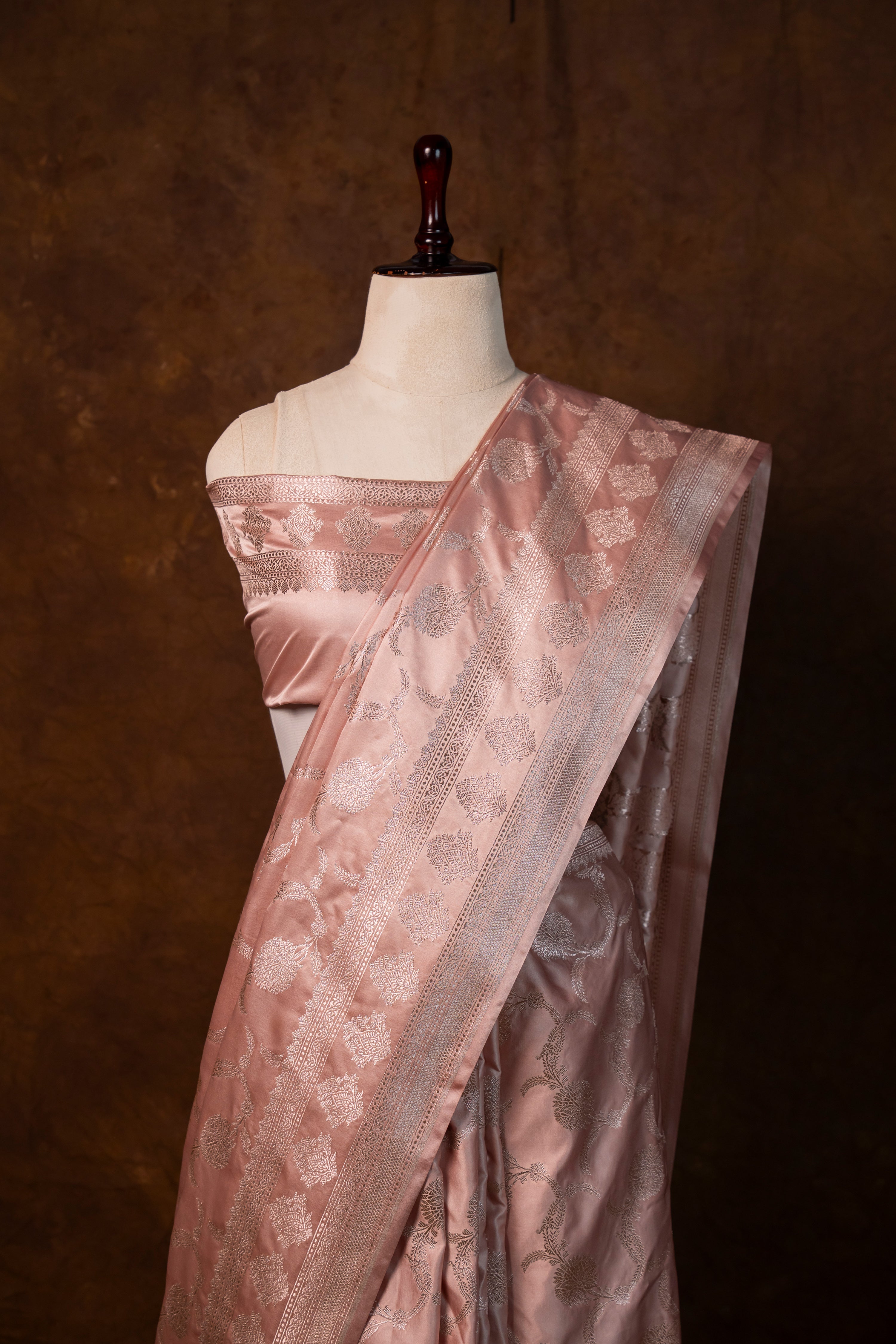 Banarasi Mashru Silk Saree - AMAS4831
