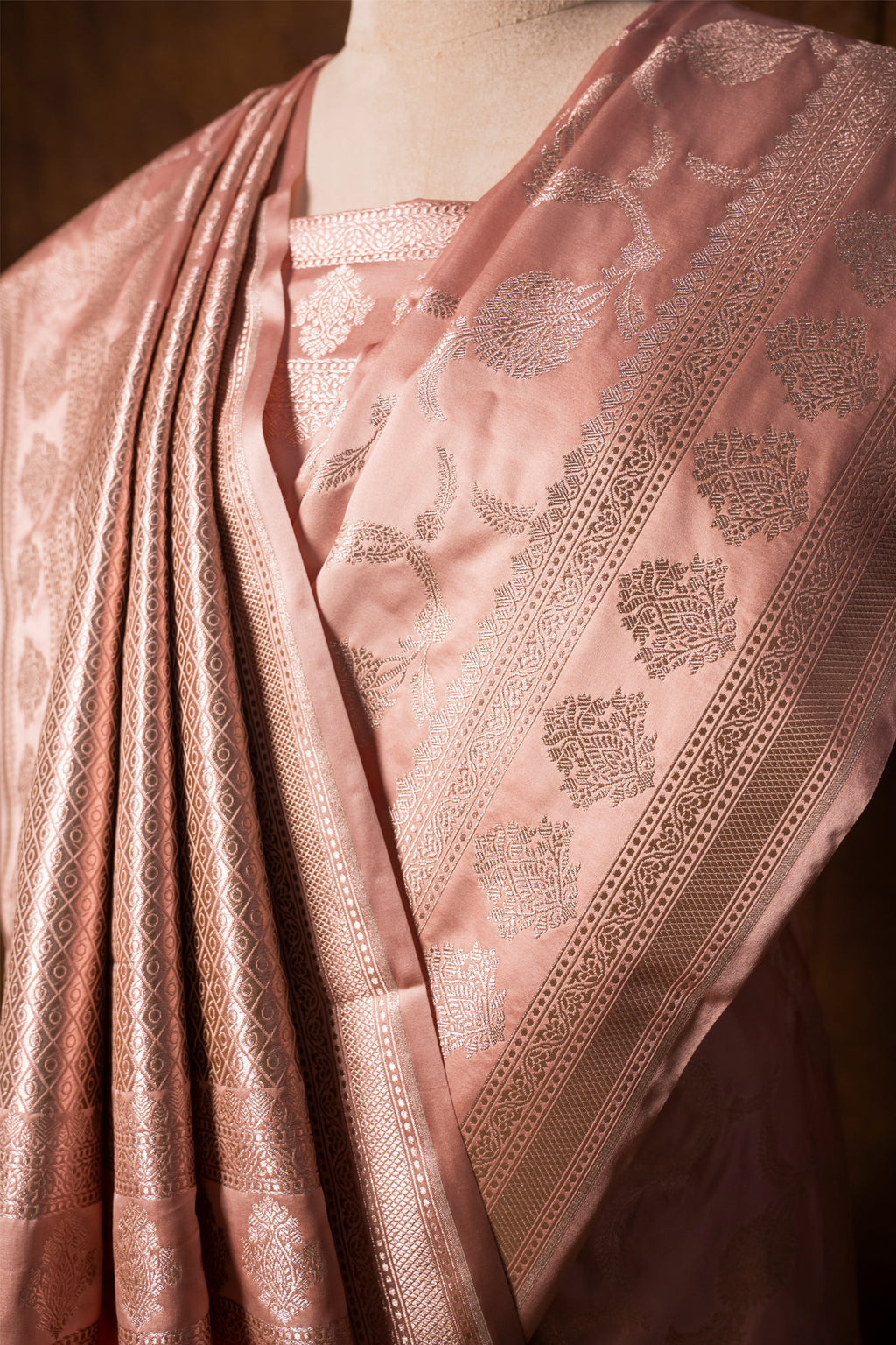Banarasi Mashru Silk Saree - AMAS4831