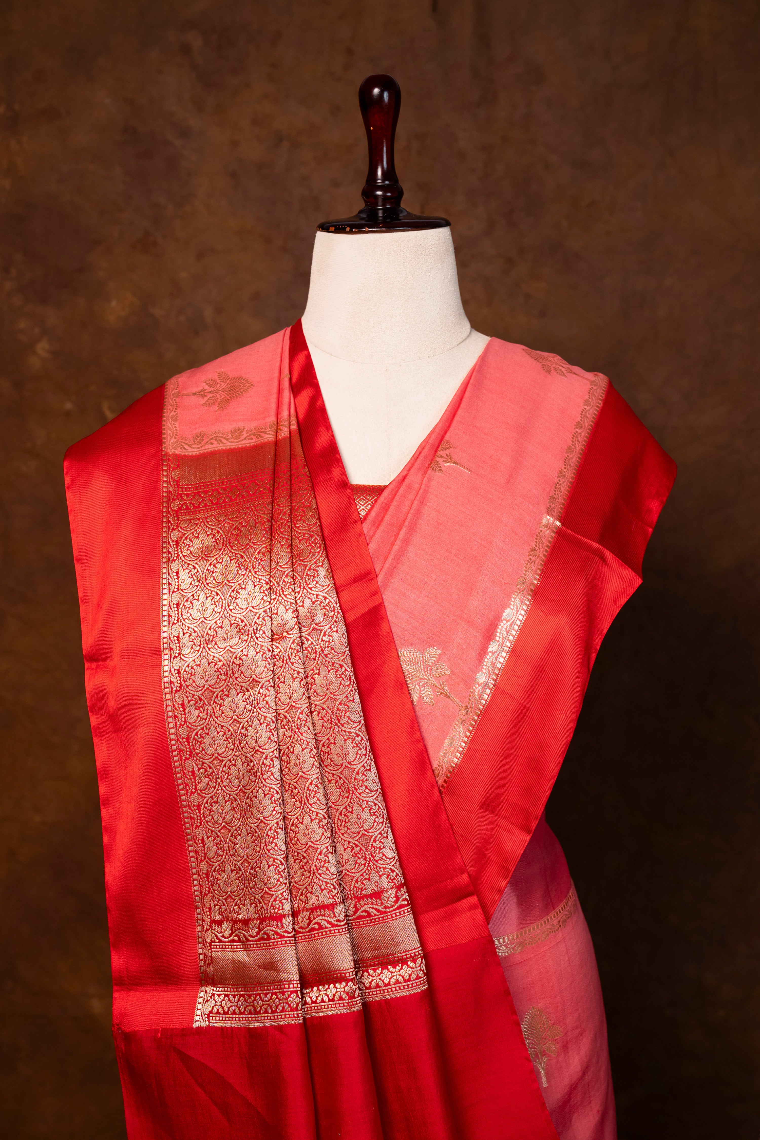Banarasi Mashru Silk Saree - AMAS6003