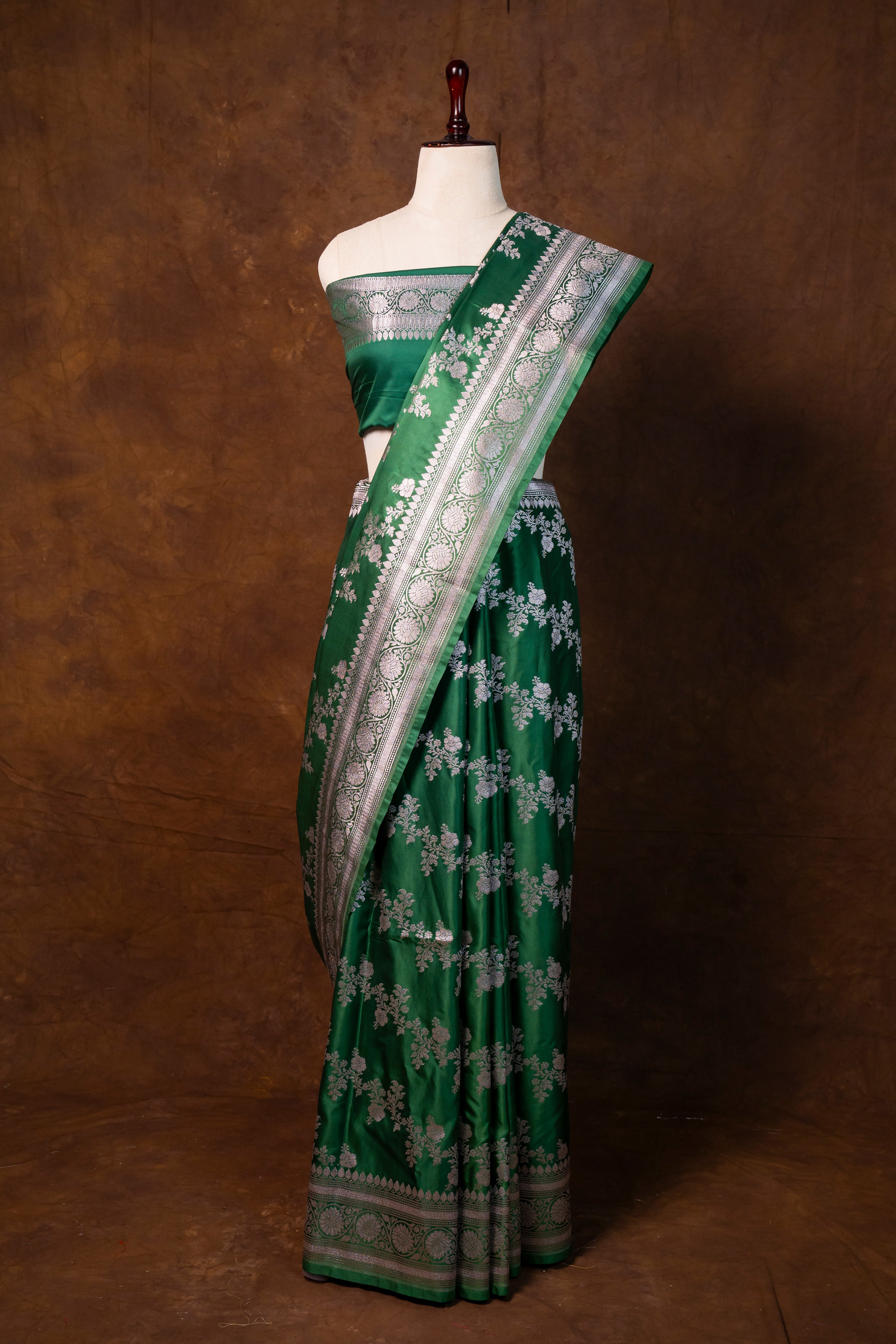 Banarasi Mashru Silk Saree - AMAS4932