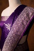 Banarasi Mashru Silk Saree - AMAS5033