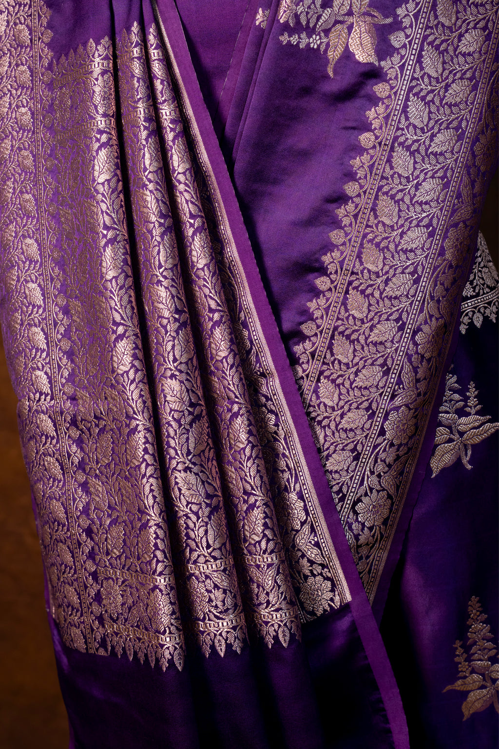 Banarasi Mashru Silk Saree - AMAS5033