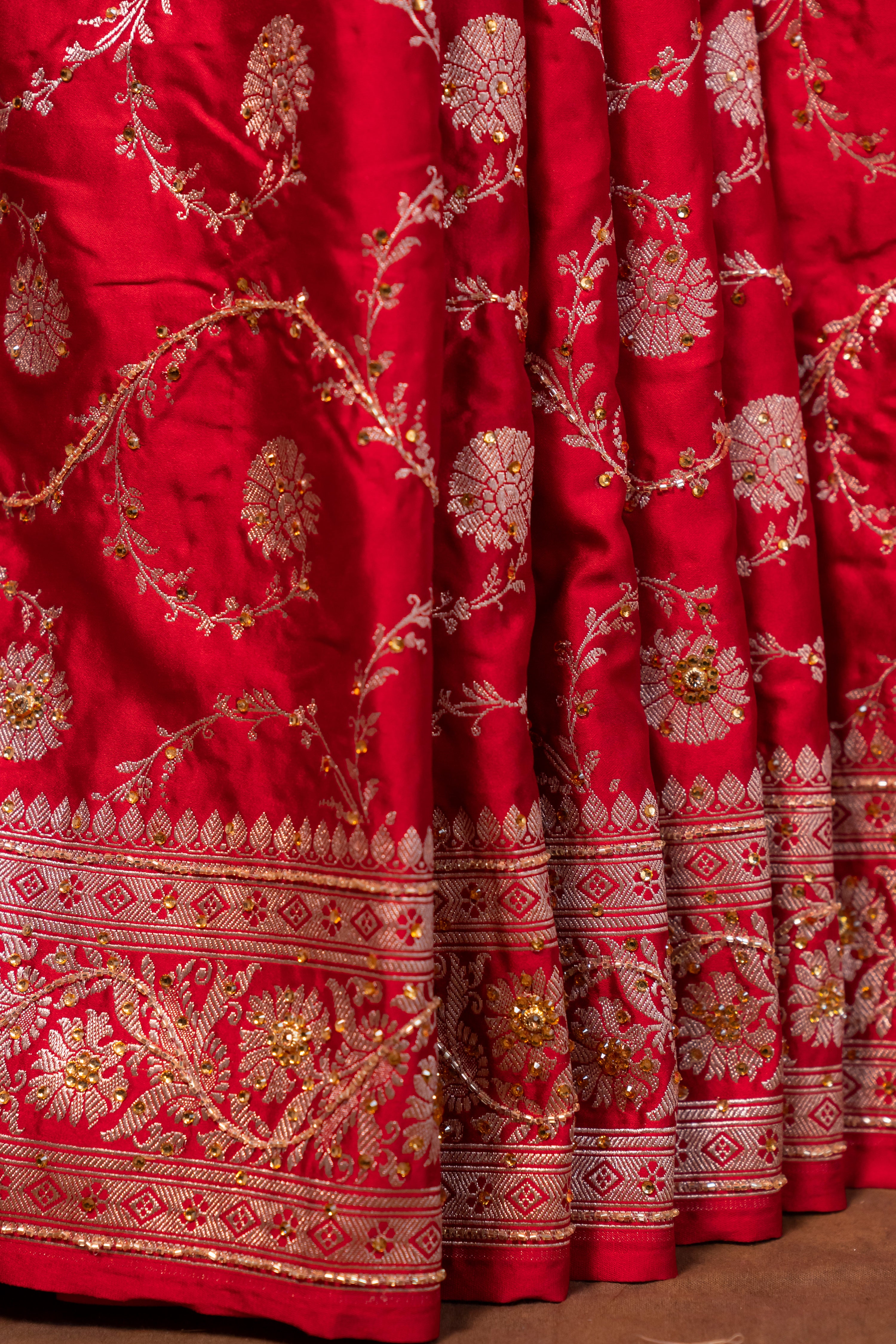 Banarasi Mashru Silk Saree - AMAS4002