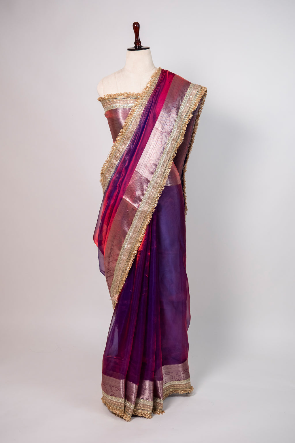 Banarasi Handloom Tissue Silk Saree - ATIS0101