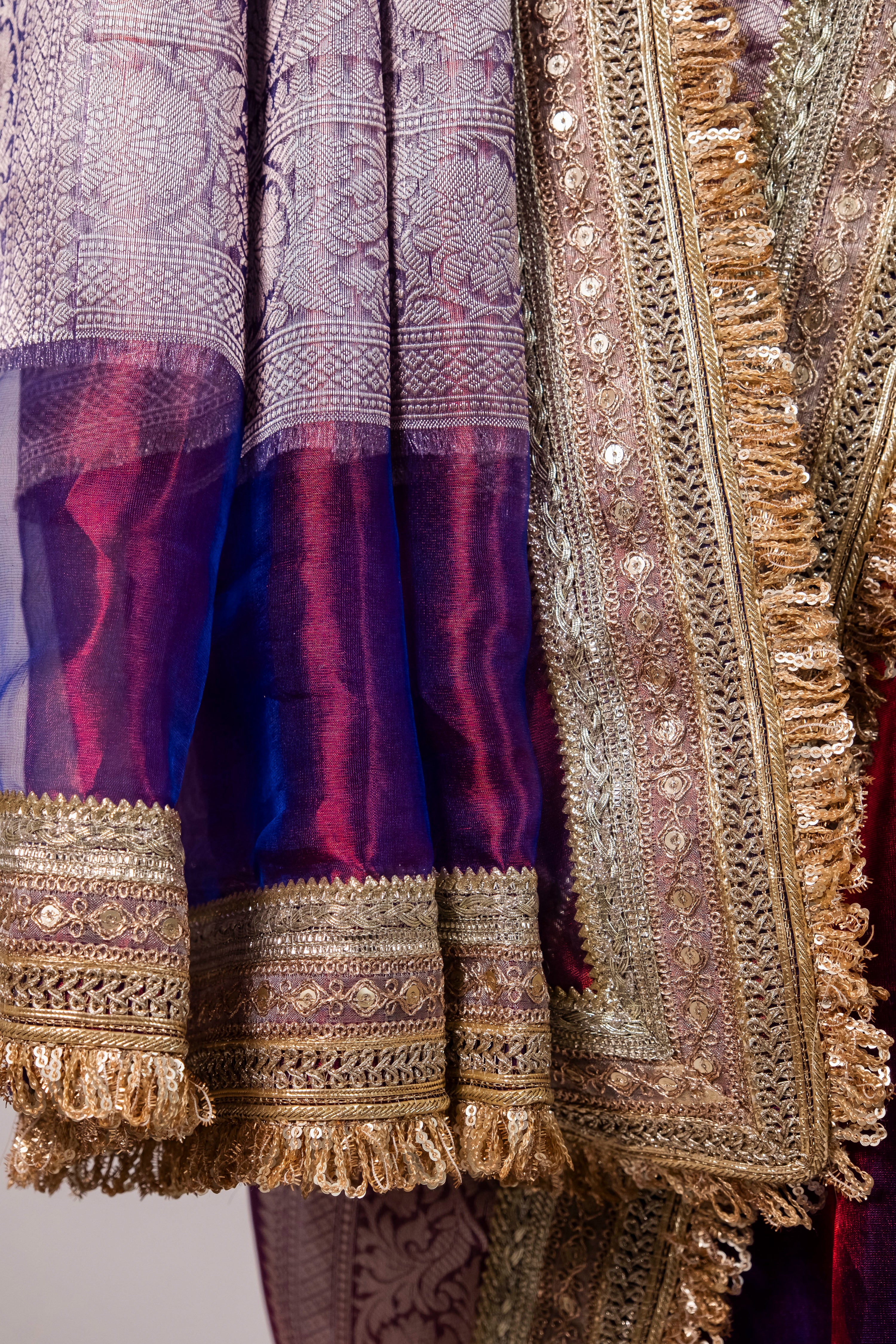 Banarasi Handloom Tissue Silk Saree - ATIS0101