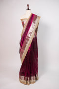 Banarasi Handloom Tissue Silk Saree - ATIS0202