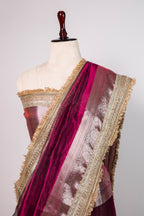 Banarasi Handloom Tissue Silk Saree - ATIS0202