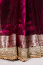 Banarasi Handloom Tissue Silk Saree - ATIS0202