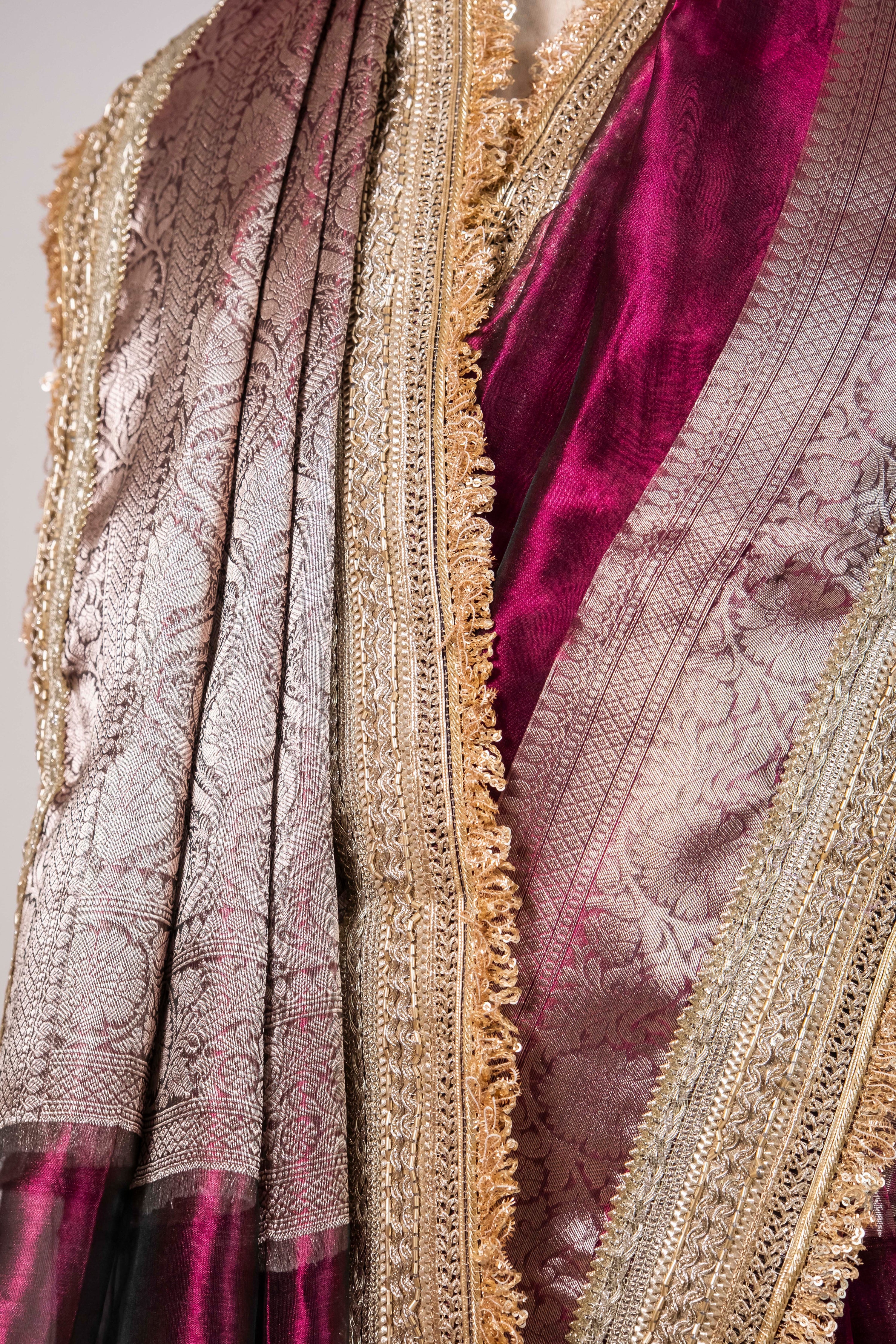 Banarasi Handloom Tissue Silk Saree - ATIS0202