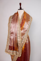 Banarasi Handloom Tissue Silk Saree - ATIS0303