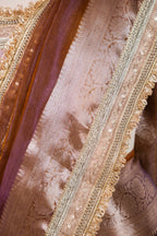 Banarasi Handloom Tissue Silk Saree - ATIS0404