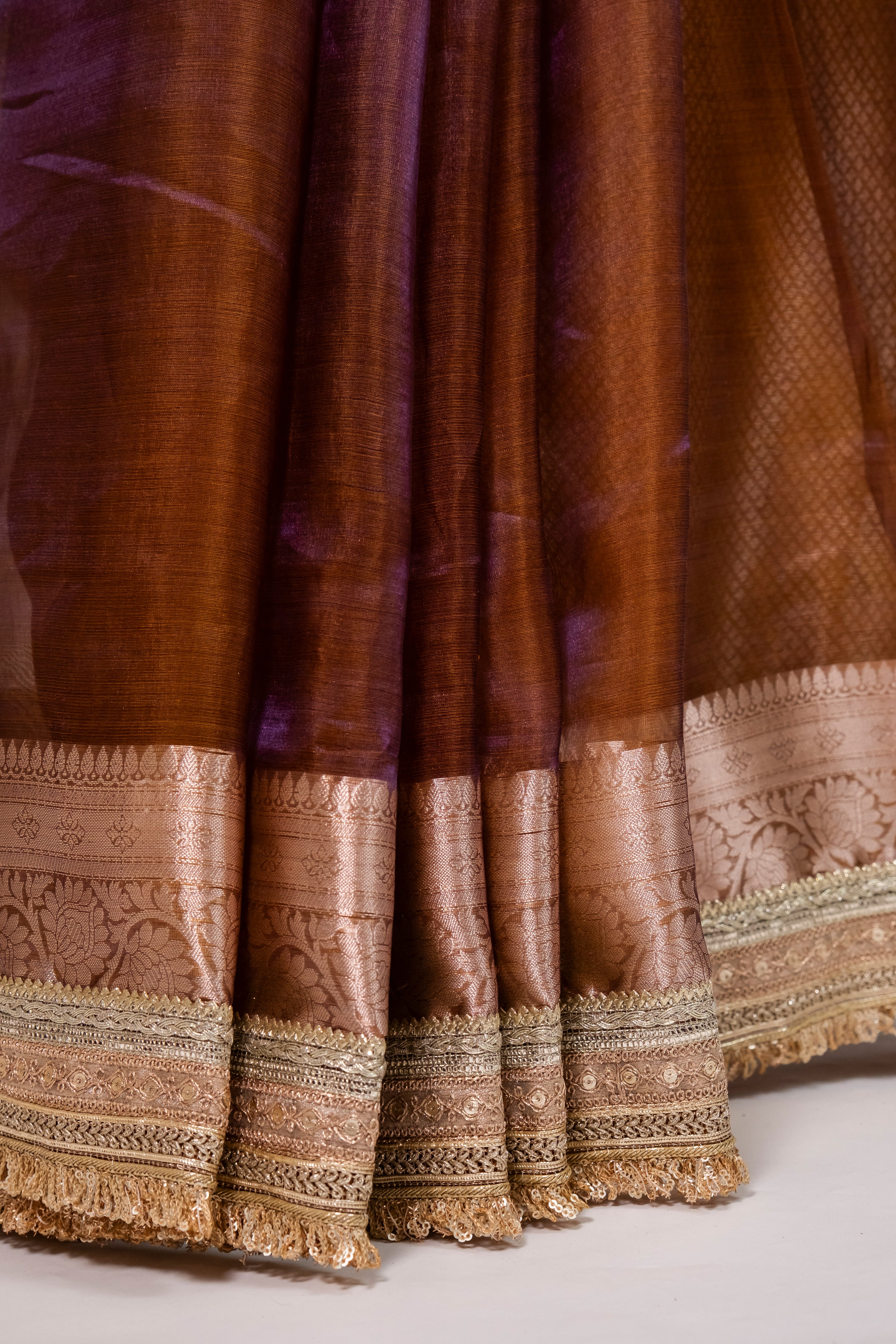 Banarasi Handloom Tissue Silk Saree - ATIS0404