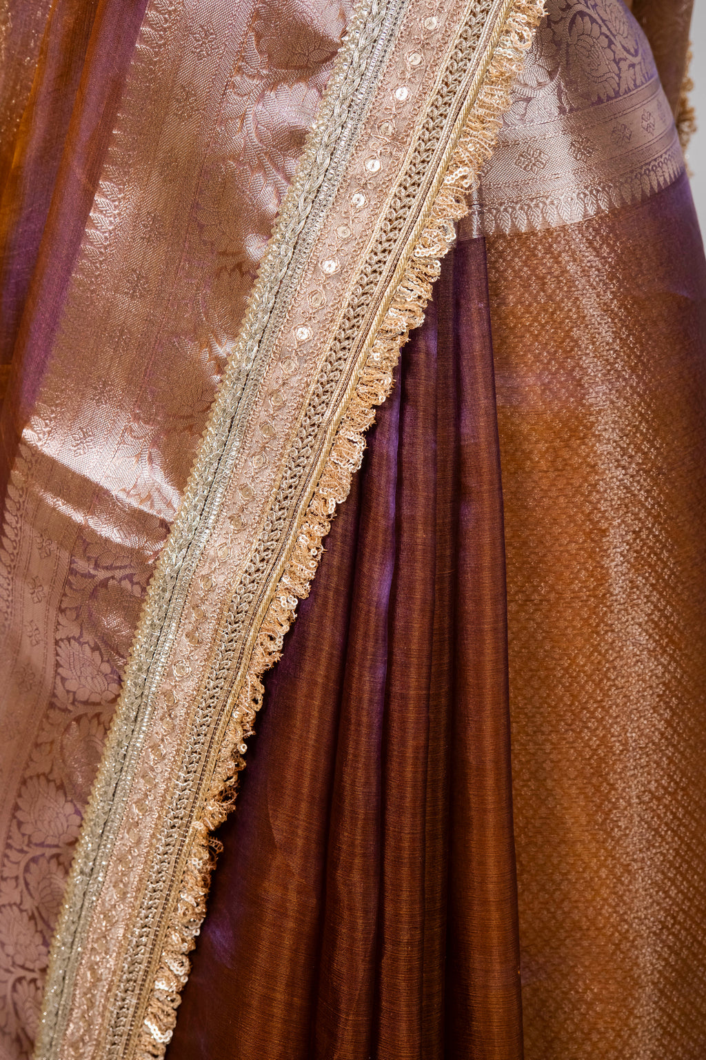 Banarasi Handloom Tissue Silk Saree - ATIS0404