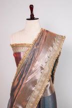 Banarasi Handloom Tissue Silk Saree - ATIS0505