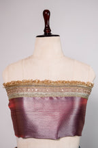 Banarasi Handloom Tissue Silk Saree - ATIS0505