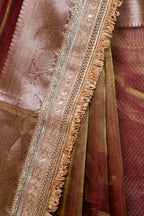 Banarasi Handloom Tissue Silk Saree - ATIS0606